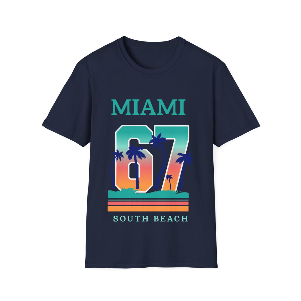 Miami South Beach Unisex Softstyle T-Shirt