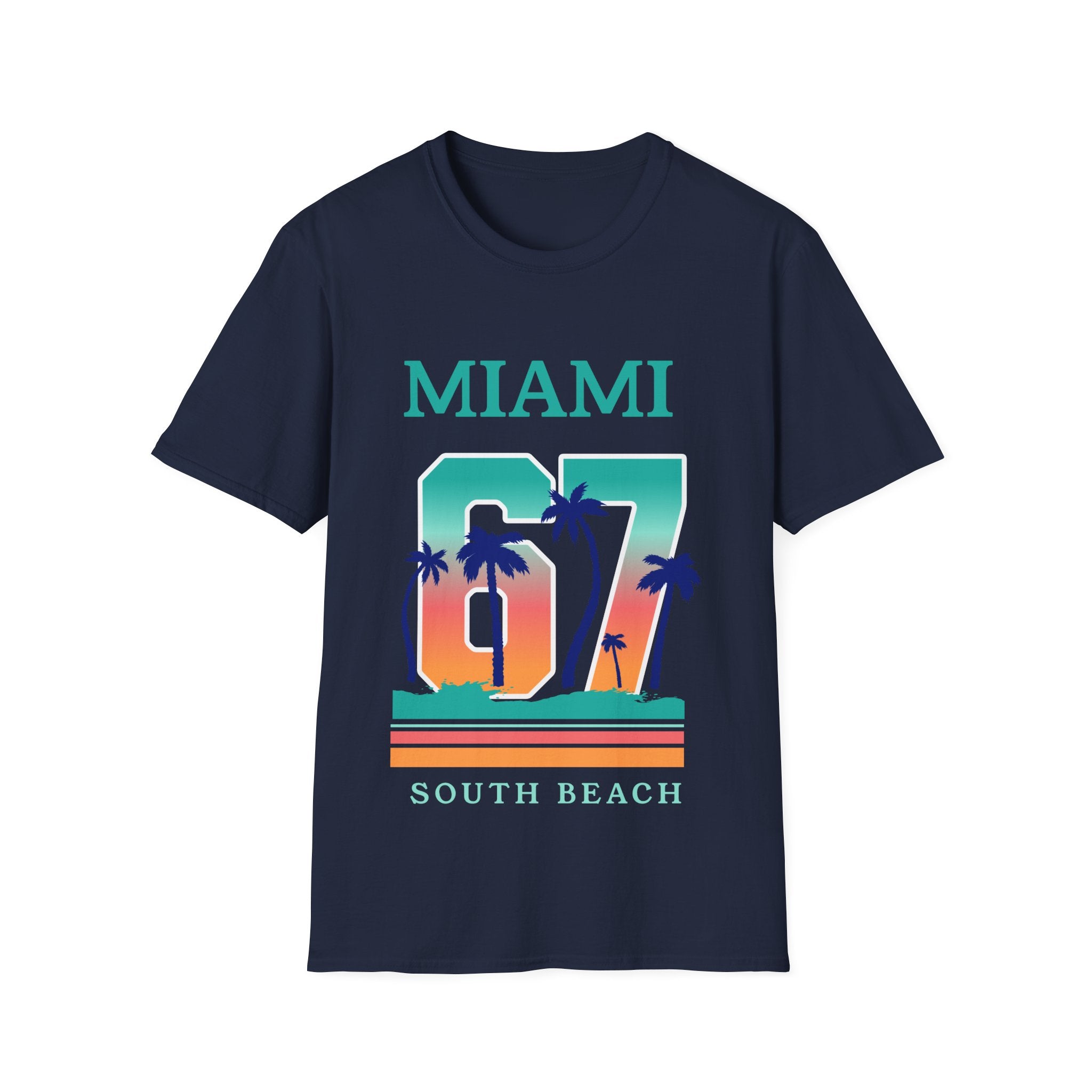 Miami South Beach Unisex Softstyle T-Shirt