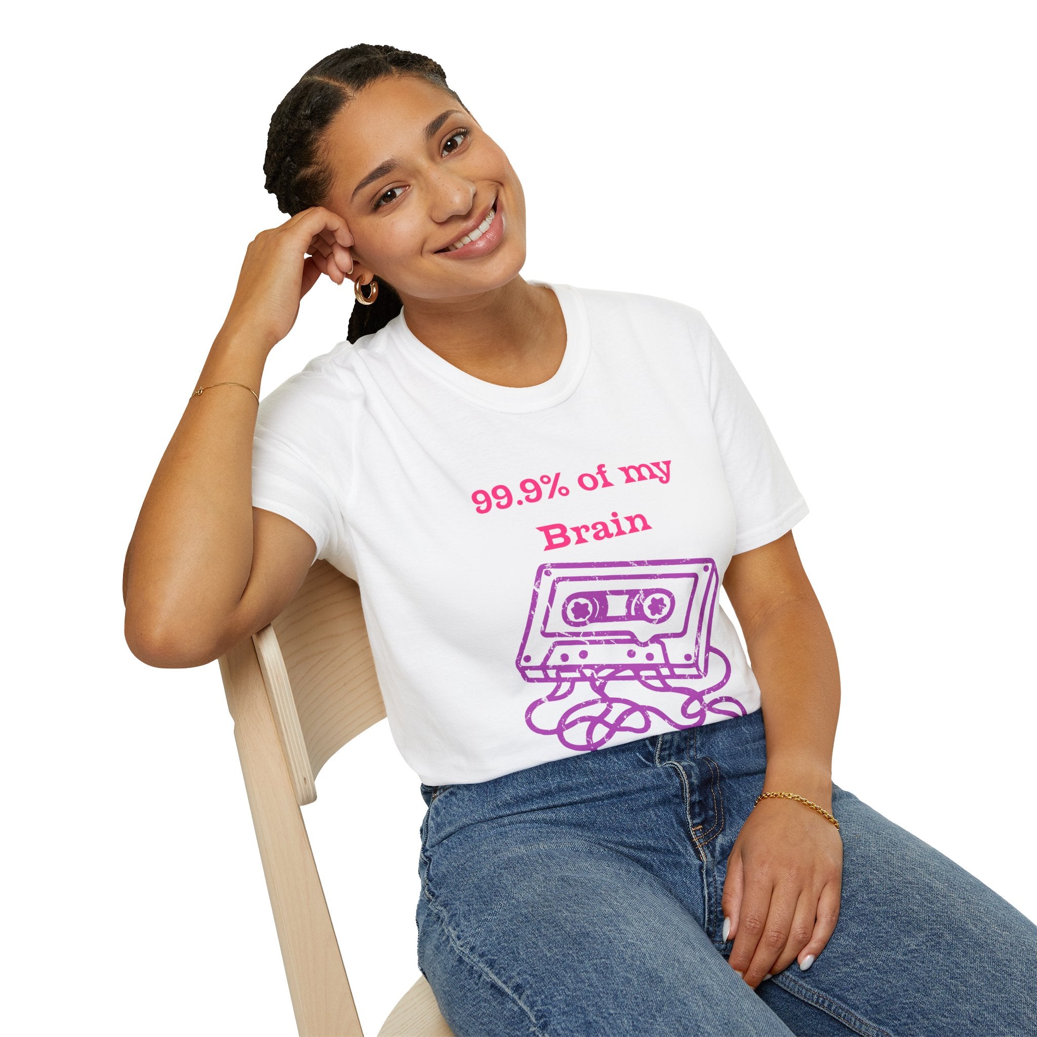 99.9% Lyrics Unisex Softstyle T-Shirt