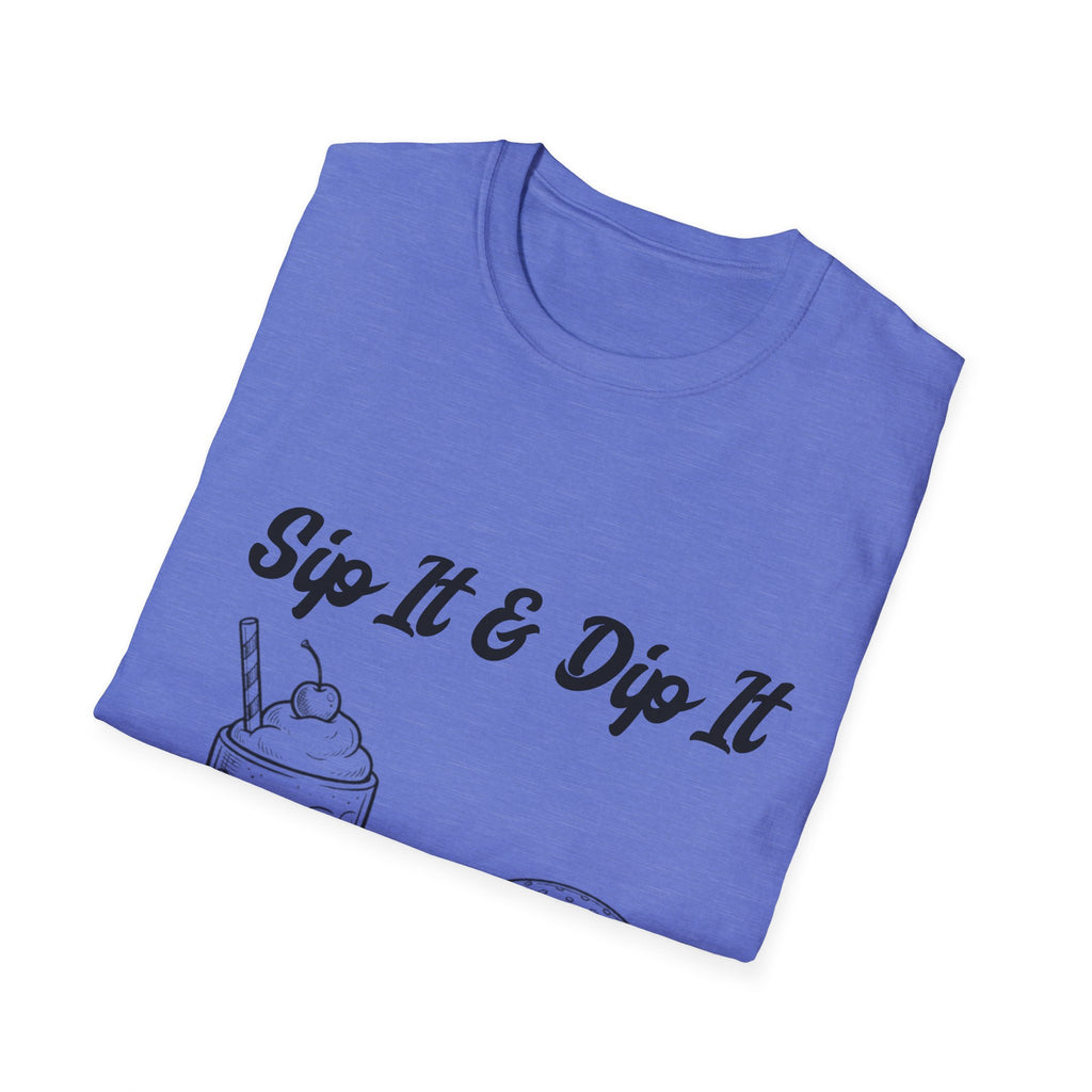 Sip it & Dip It Unisex Softstyle T-Shirt