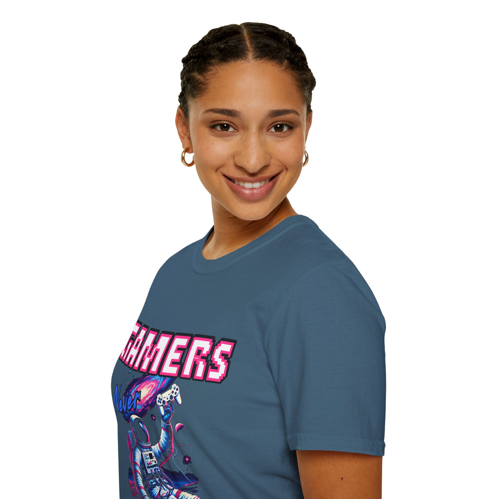 Gamers Never Sleep Unisex Softstyle T-Shirt