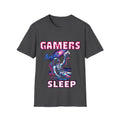Gamers Never Sleep Unisex Softstyle T-Shirt