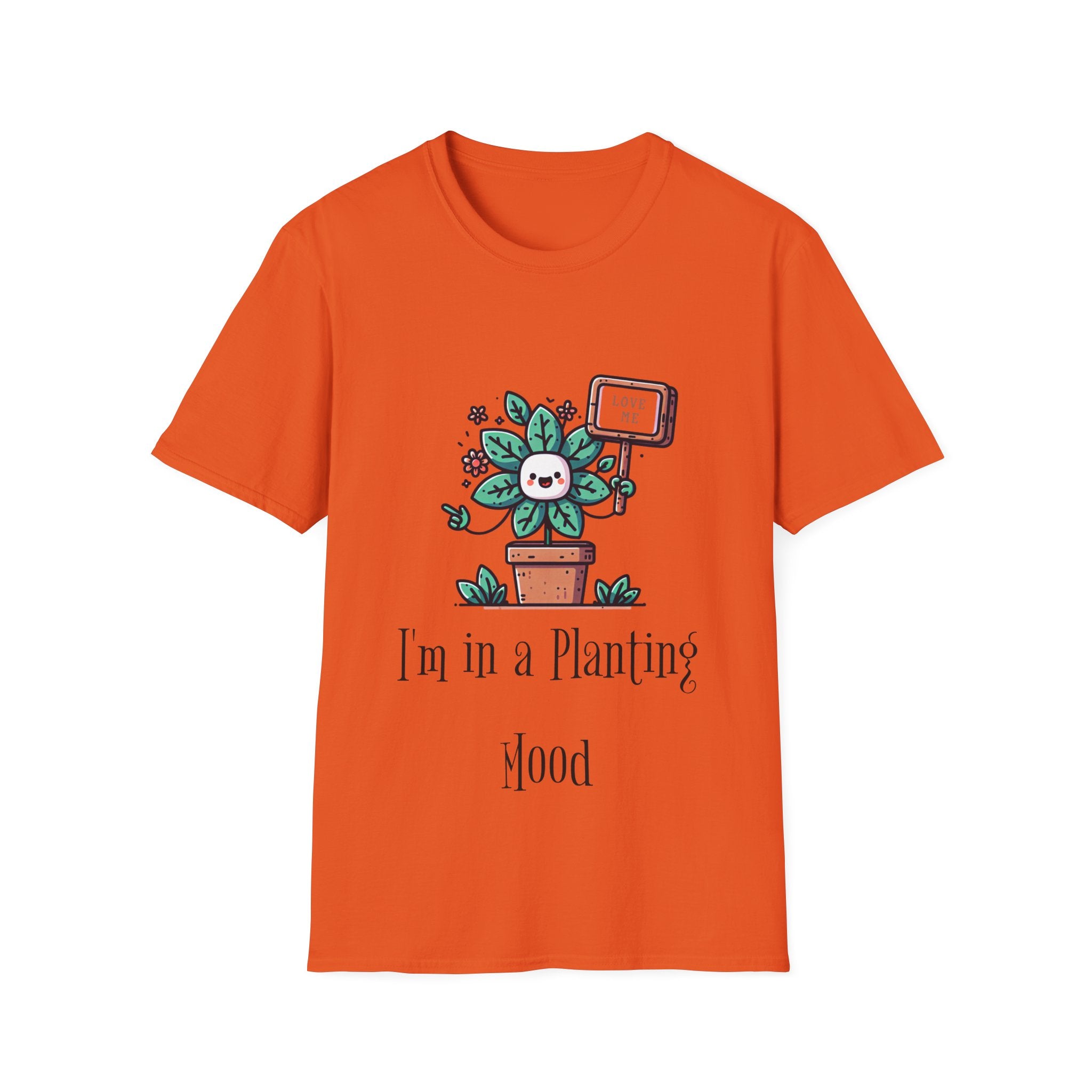 Planting Mood Unisex Softstyle T-Shirt