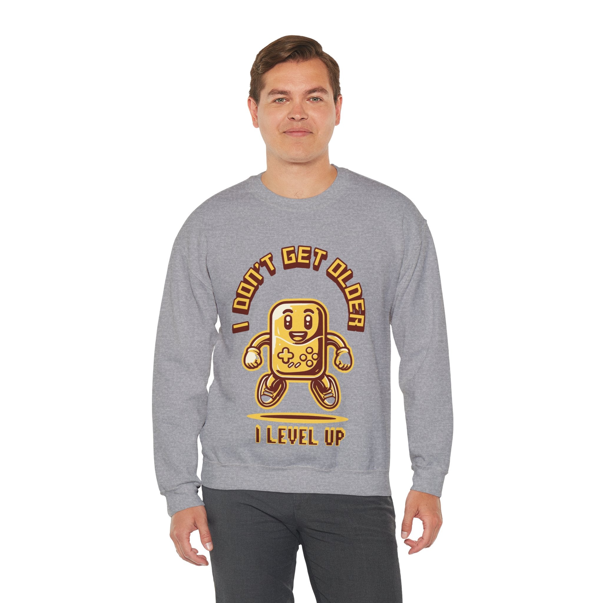 I Level Up Unisex Heavy Blend™ Crewneck Sweatshirt
