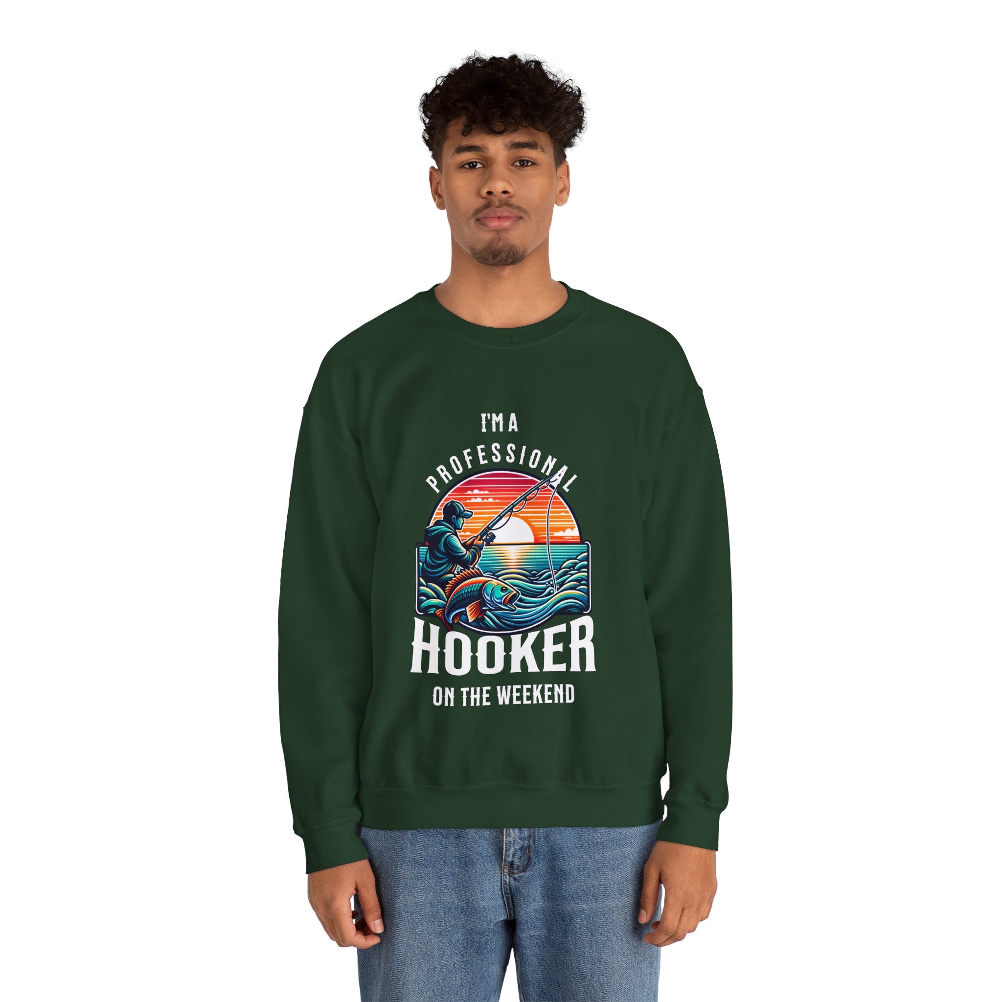 Hooker Unisex Heavy Blend™ Crewneck Sweatshirt