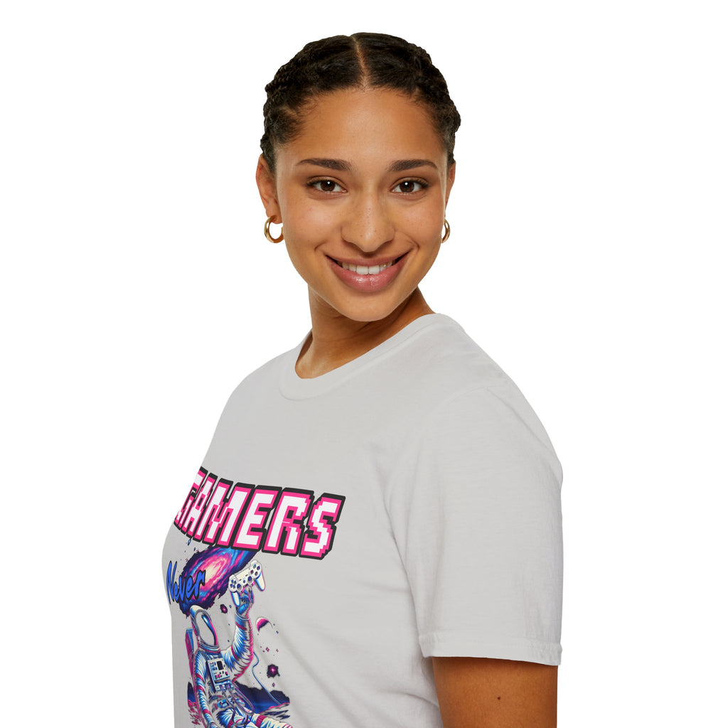 Gamers Never Sleep Unisex Softstyle T-Shirt