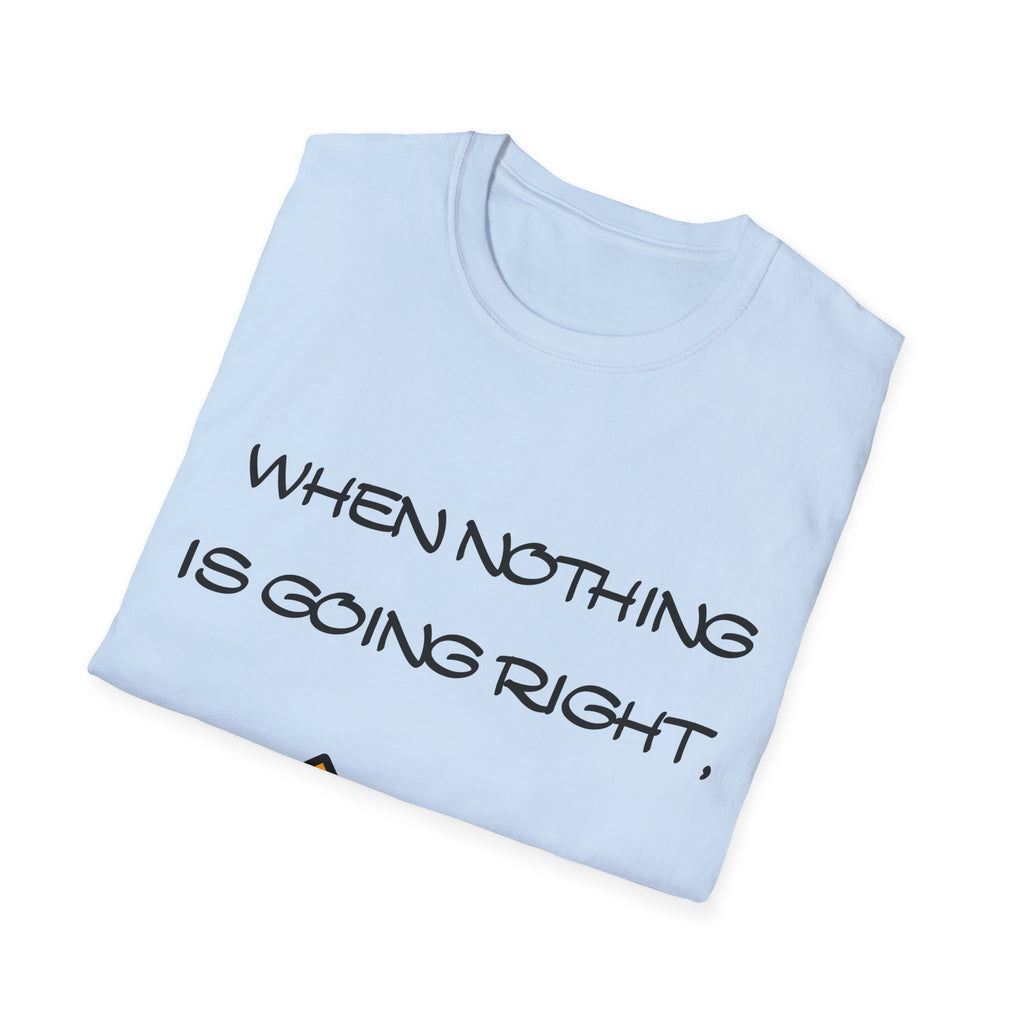 Make a Left Unisex Softstyle T-Shirt