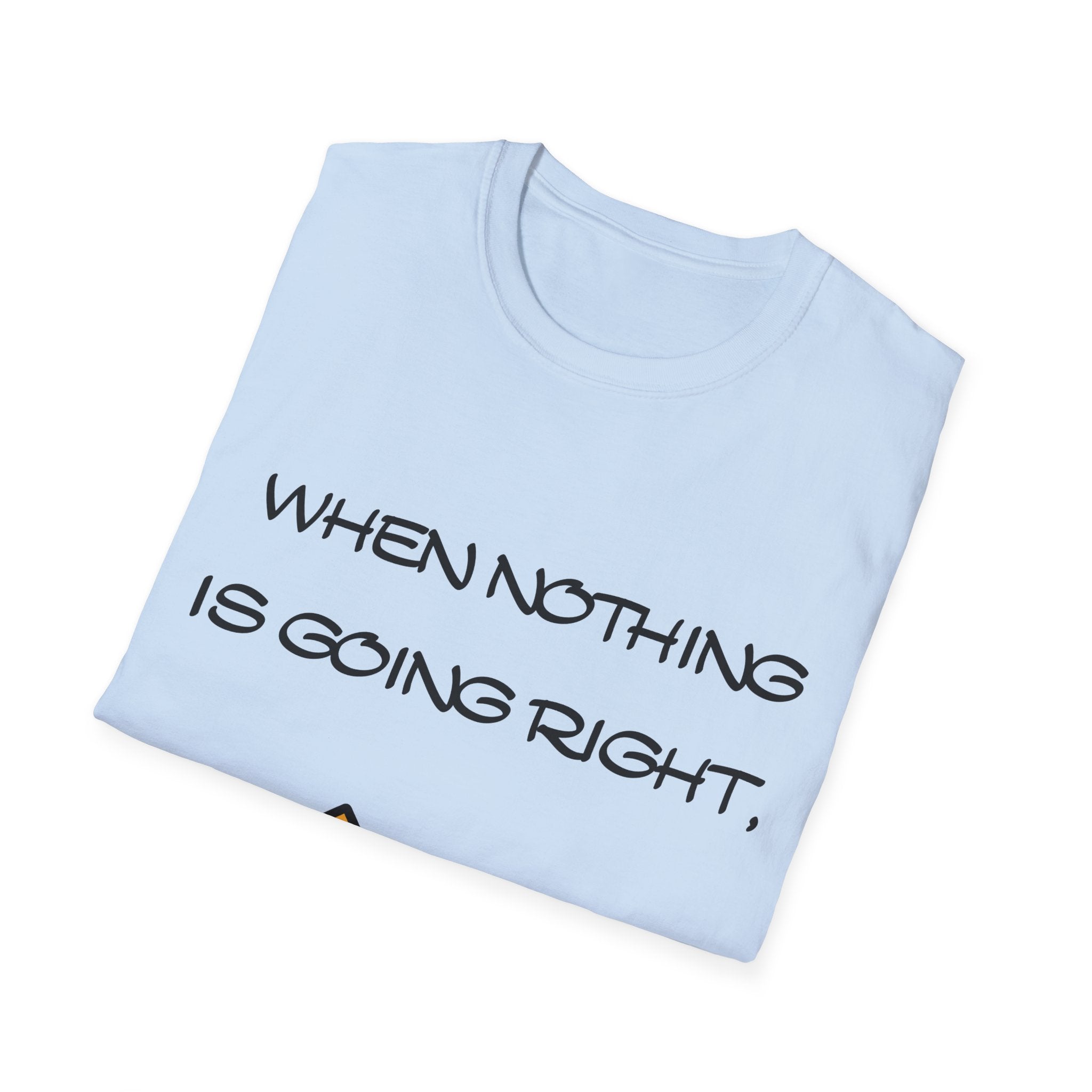 Make a Left Unisex Softstyle T-Shirt