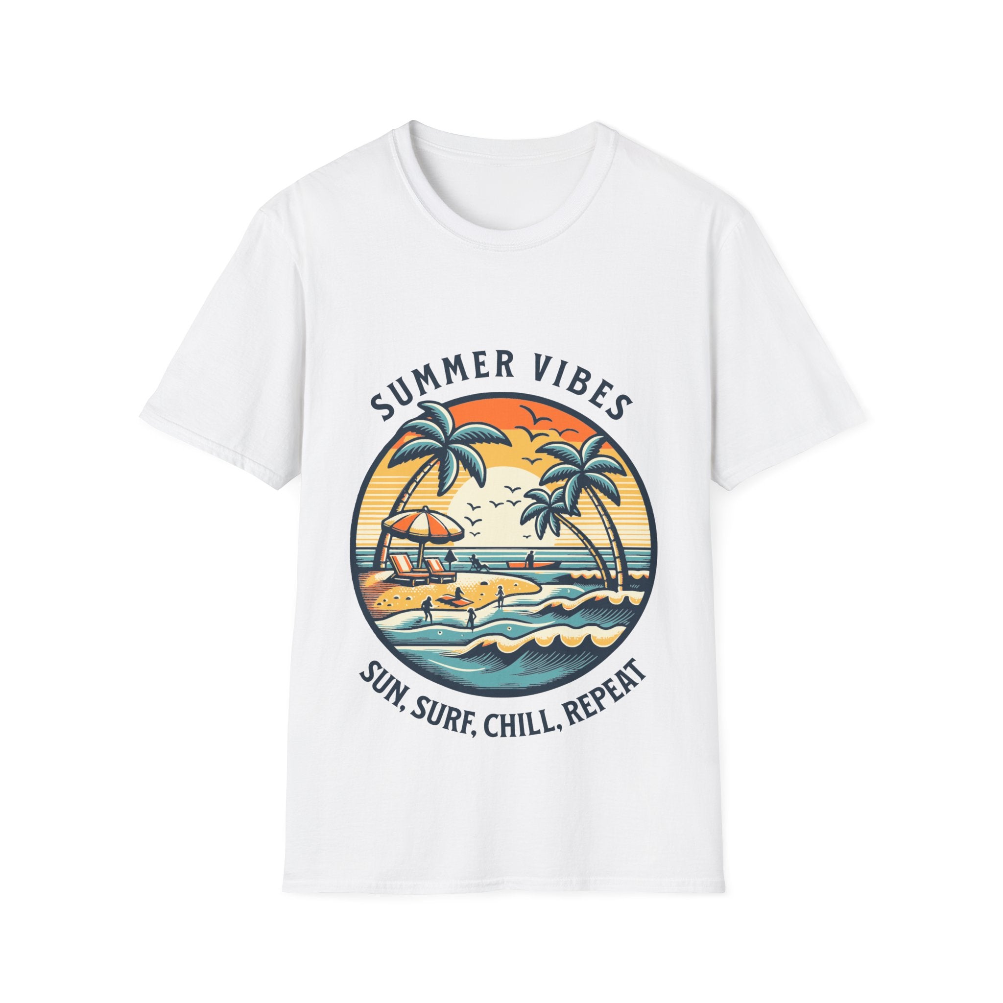 Summer Vibes Unisex Softstyle T-Shirt