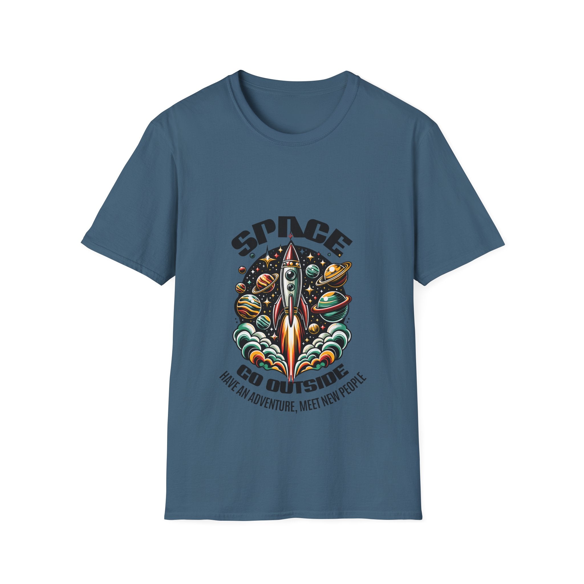 Space Unisex Softstyle T-Shirt