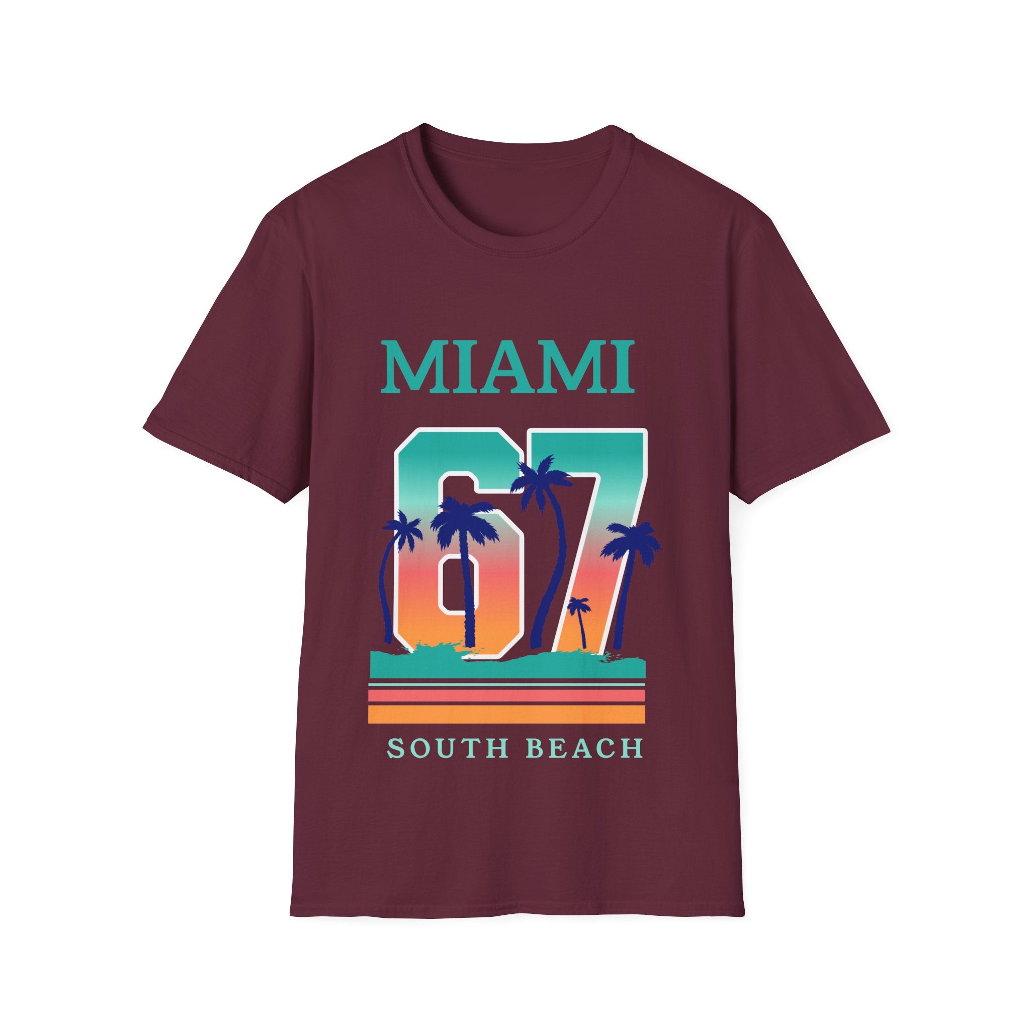 Miami South Beach Unisex Softstyle T-Shirt
