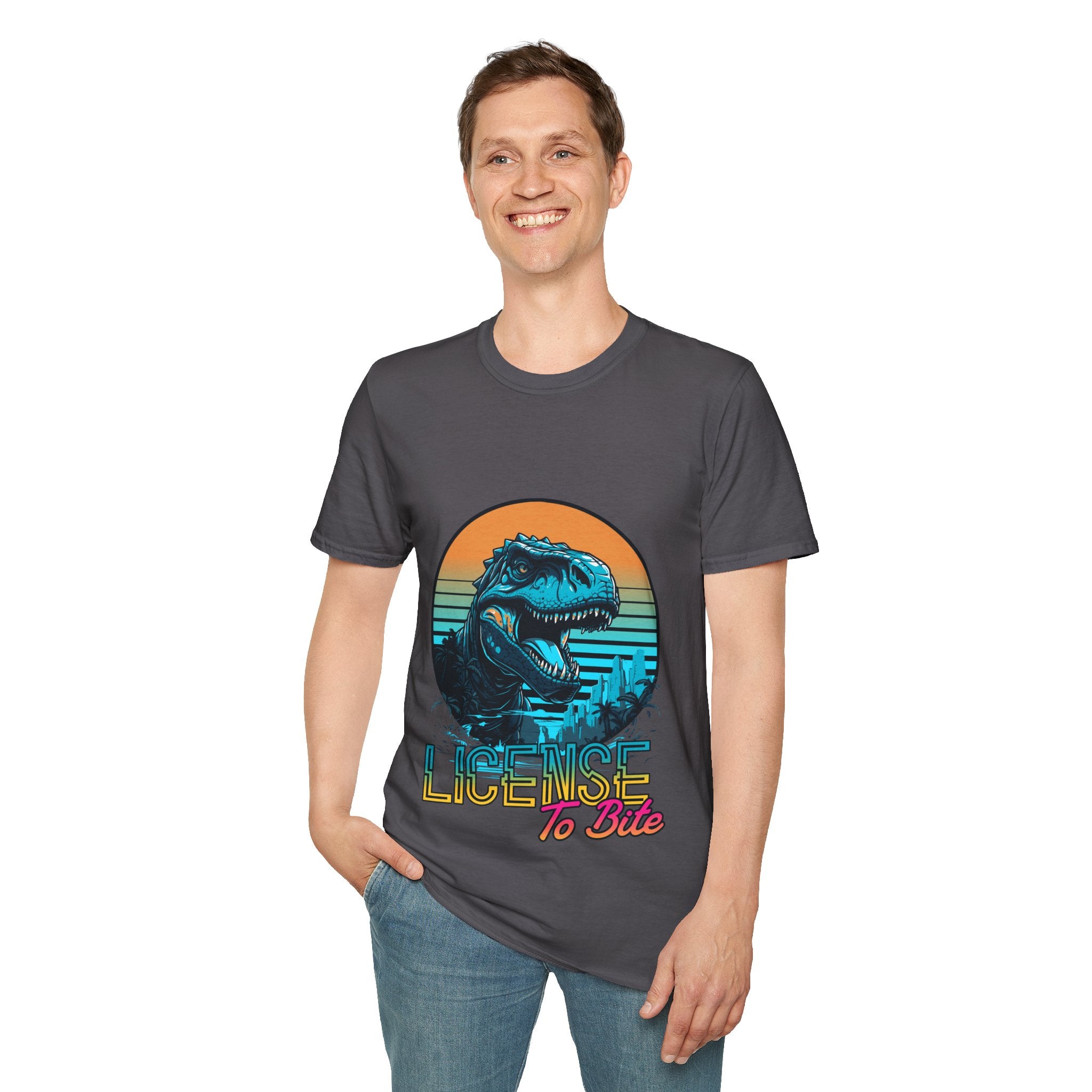 License to Bite Unisex Softstyle T-Shirt