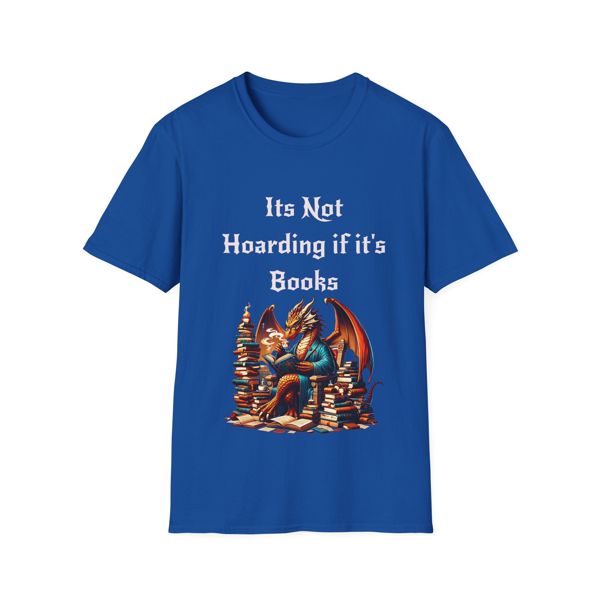 Hoarding Books Unisex Softstyle T-Shirt