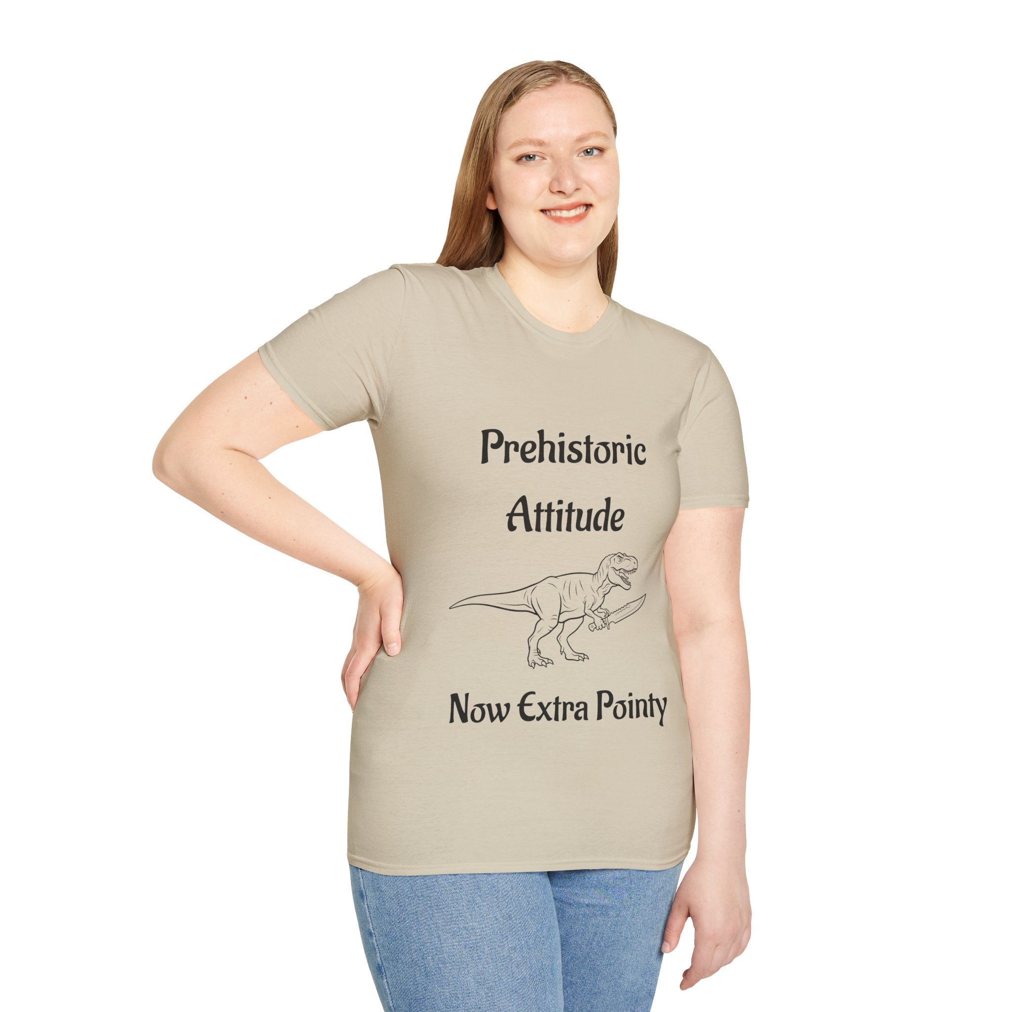 Prehistoric Attitude Unisex Softstyle T-Shirt