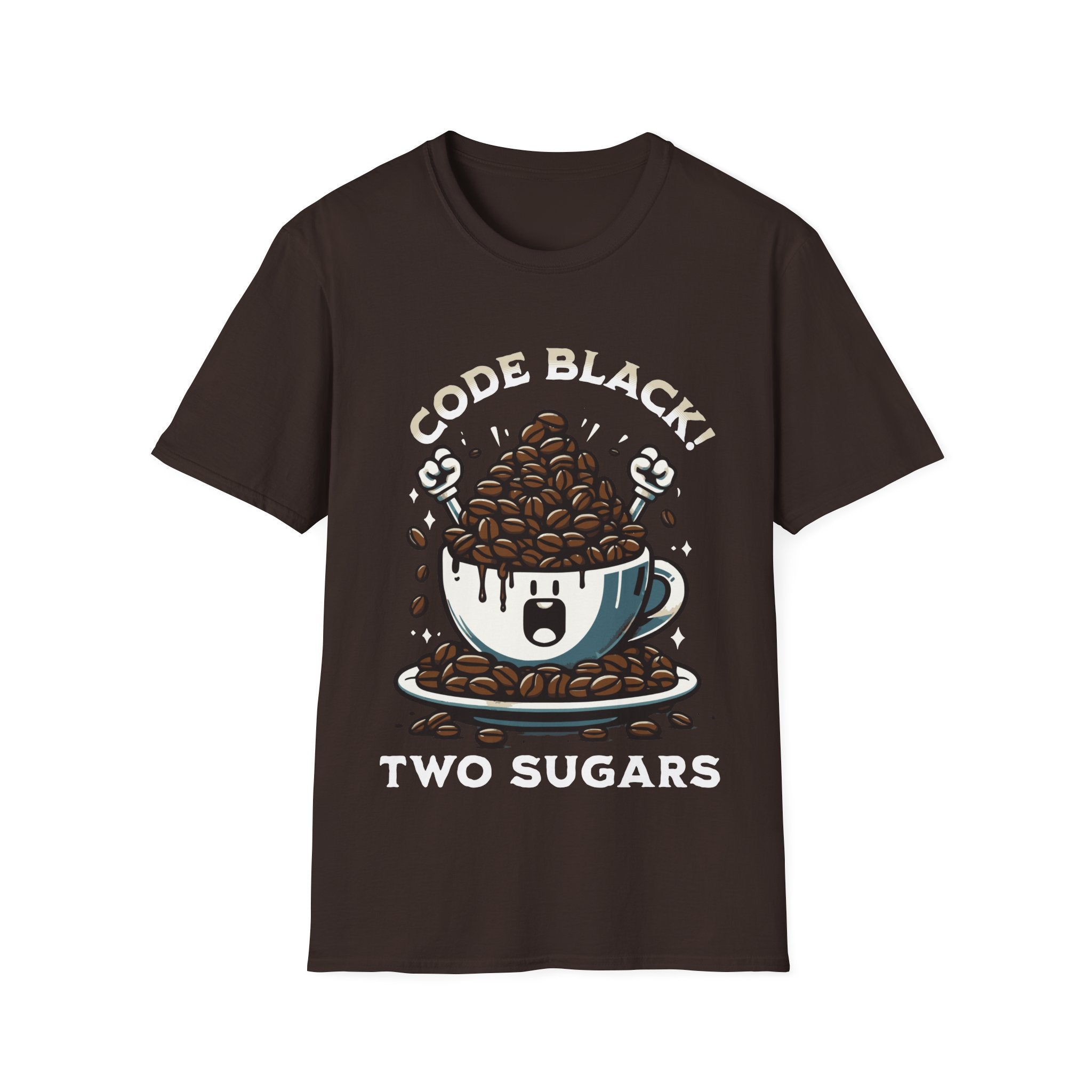 Code Black Unisex Softstyle T-Shirt
