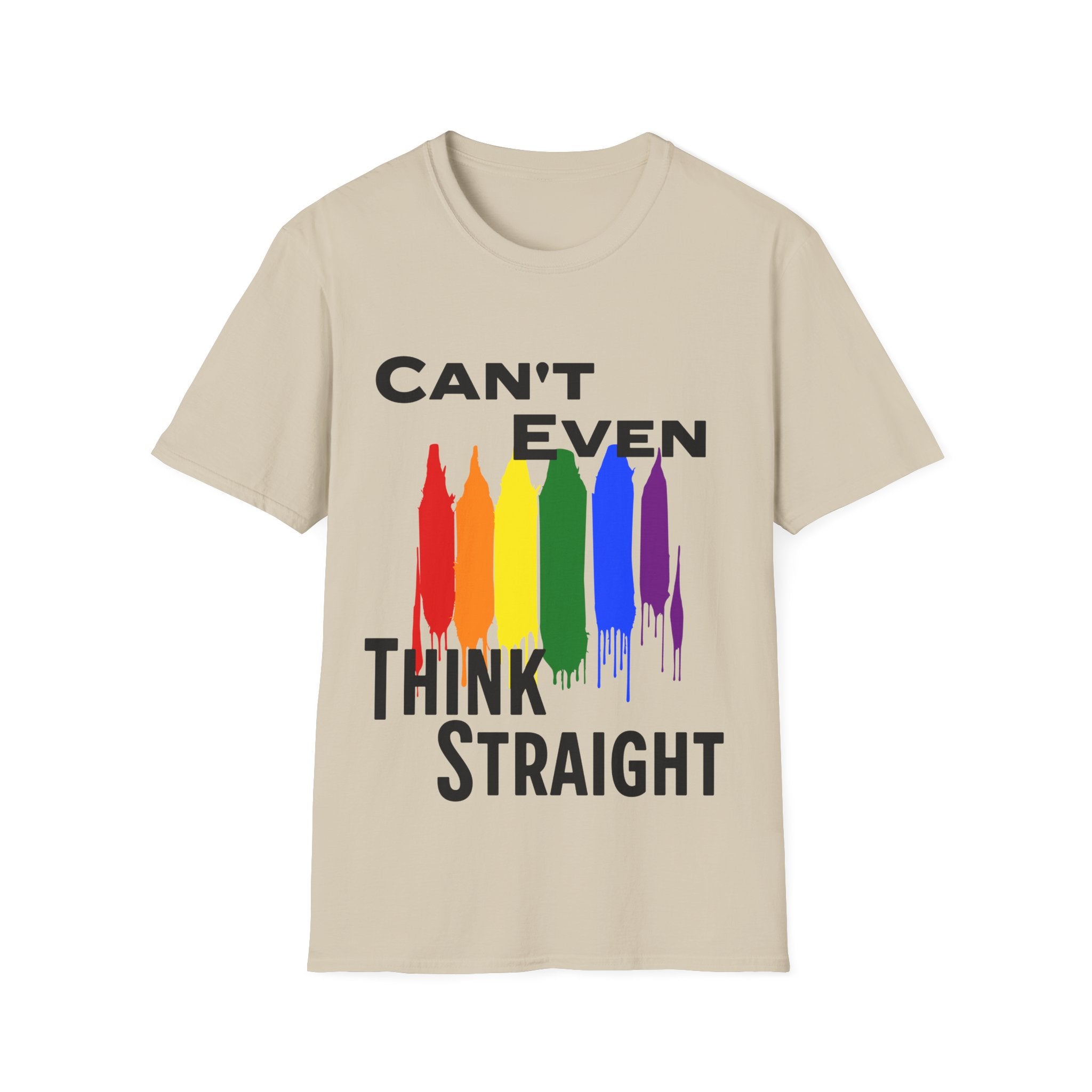 Think Straight Unisex Softstyle T-Shirt