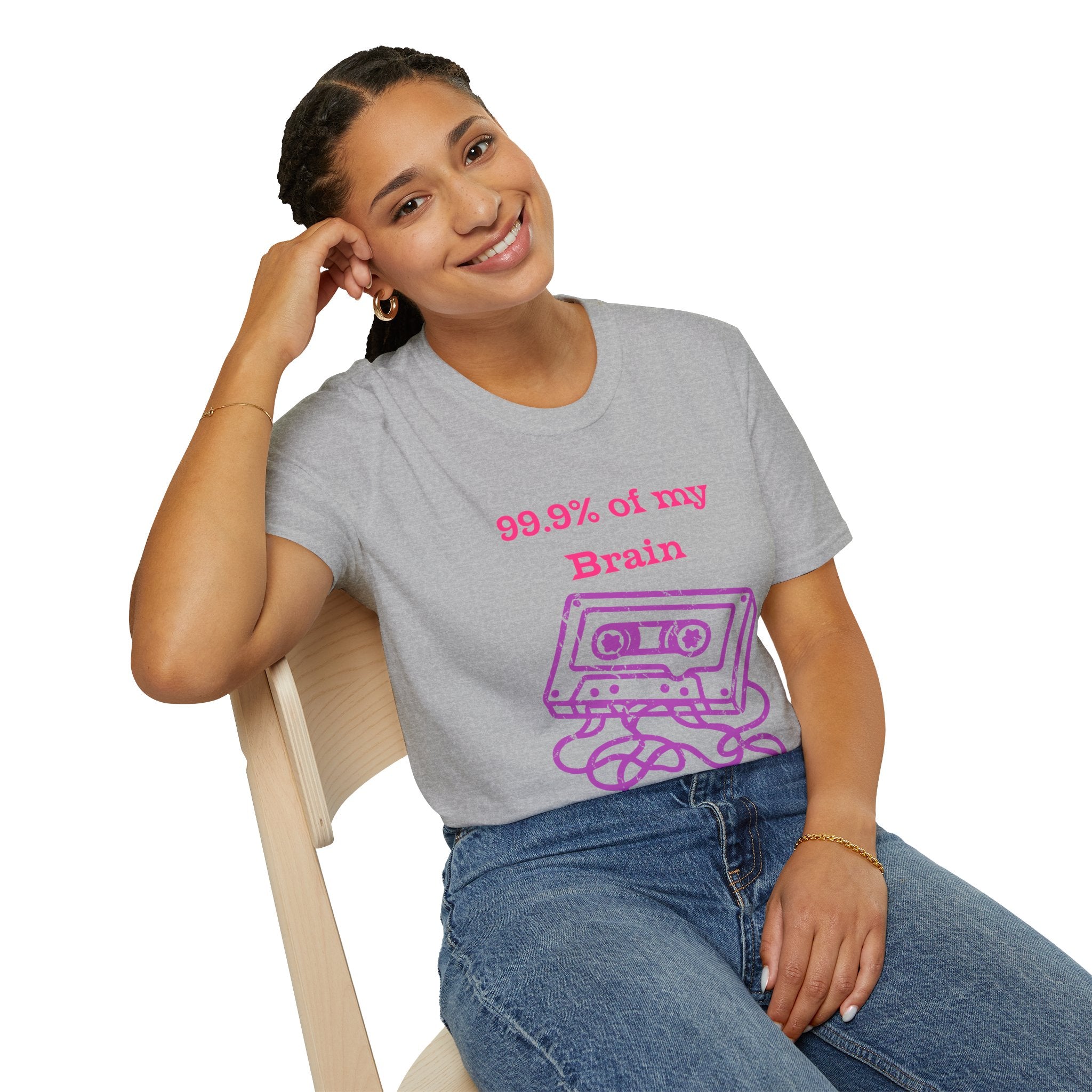 99.9% Lyrics Unisex Softstyle T-Shirt