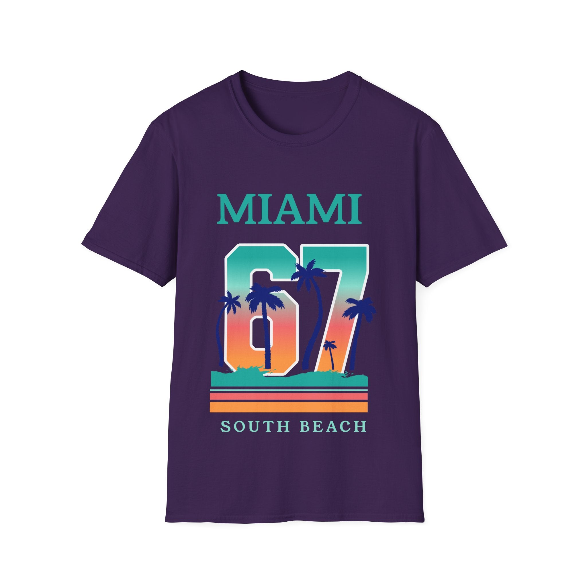 Miami South Beach Unisex Softstyle T-Shirt