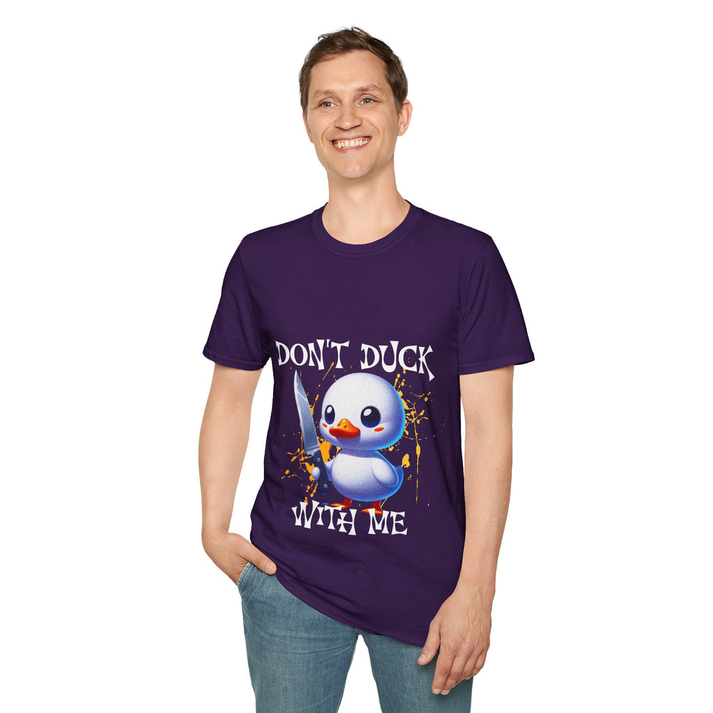Dont Duck With Me Unisex Softstyle T-Shirt