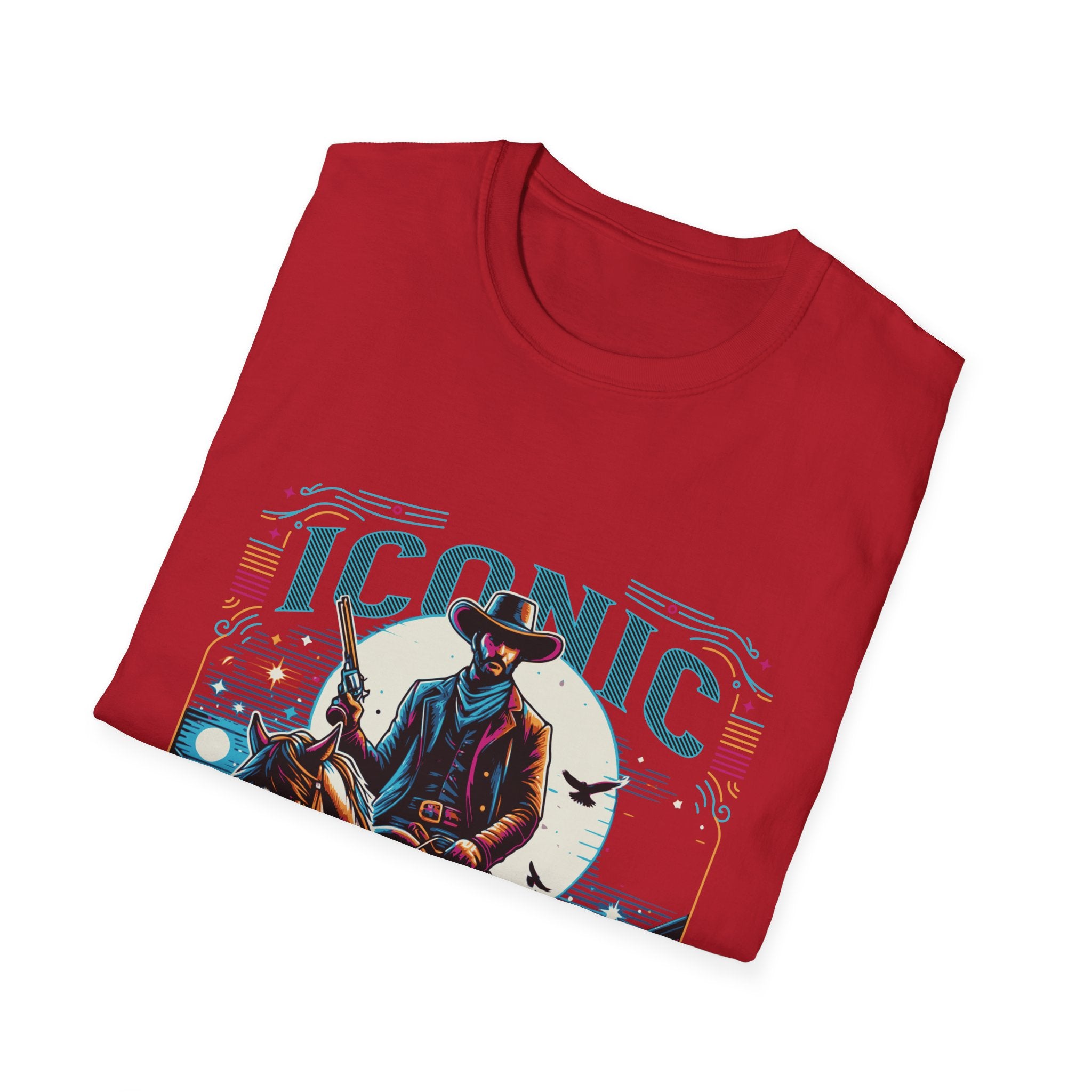 Iconic Cowboy Unisex Softstyle T-Shirt