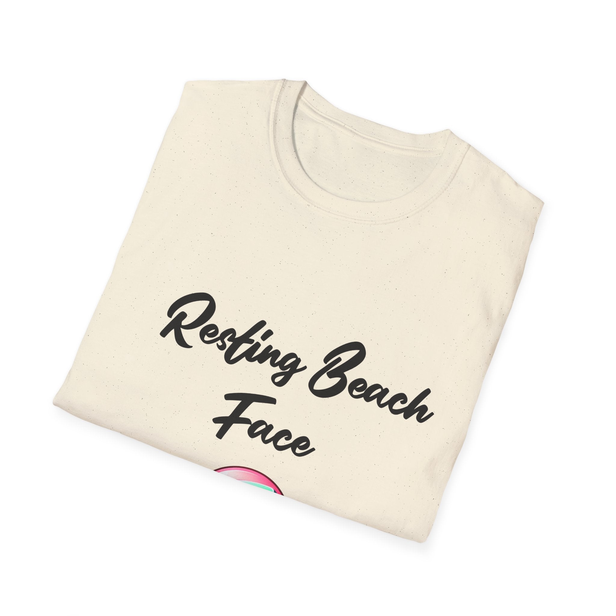 Beach Face Unisex Softstyle T-Shirt