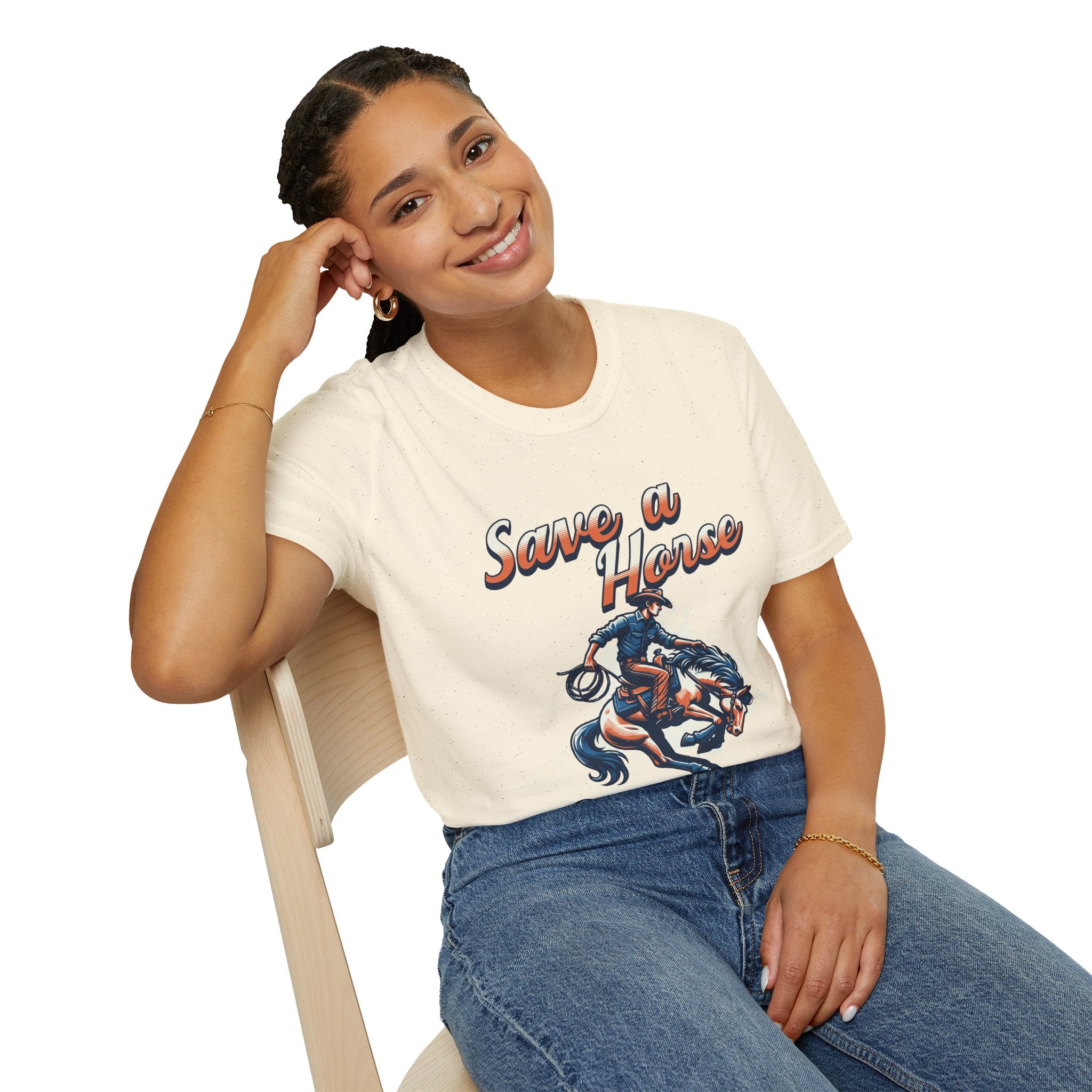 Save a Horse Unisex Softstyle T-Shirt