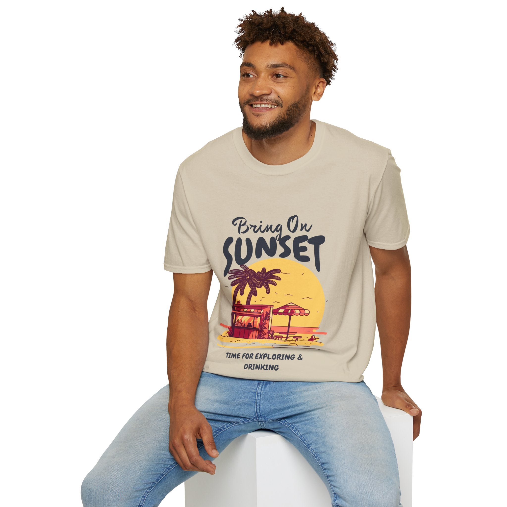 Bring On Sunset Unisex Softstyle T-Shirt