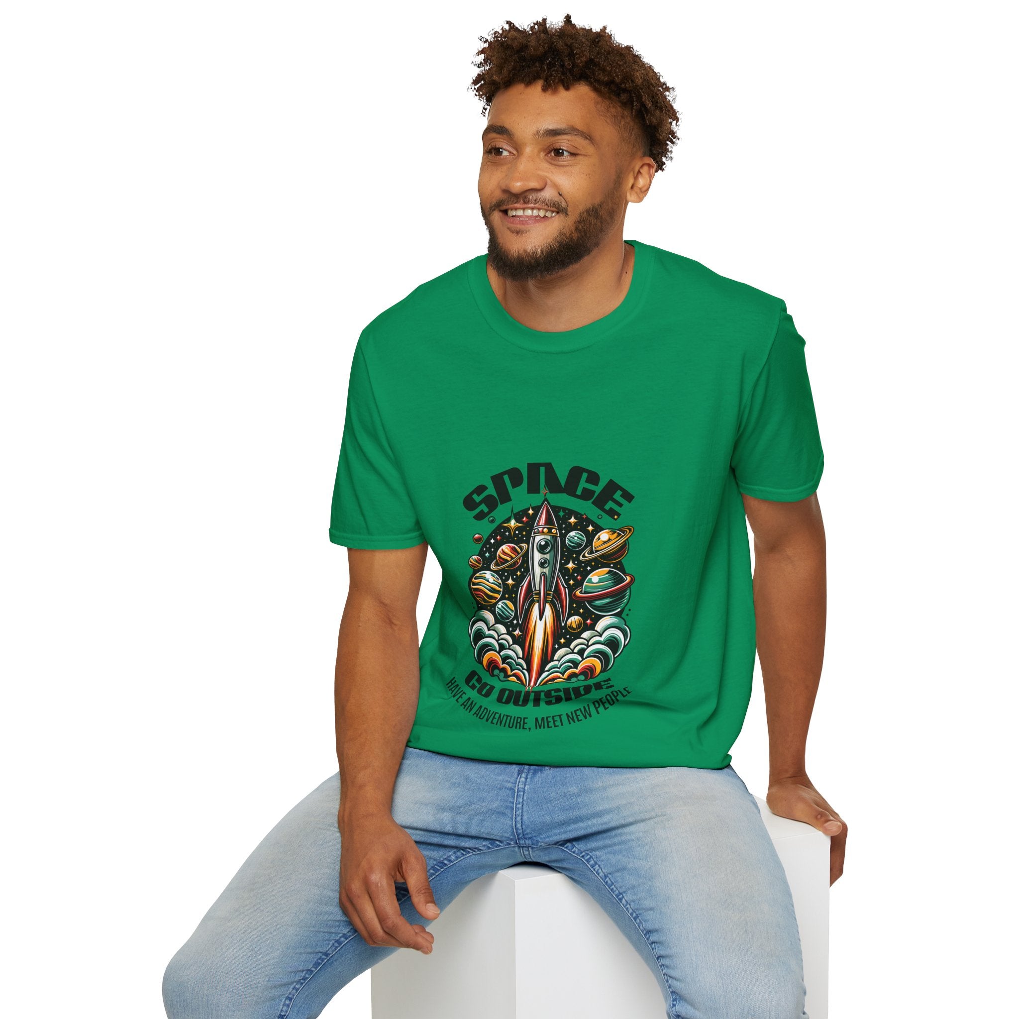 Space Unisex Softstyle T-Shirt