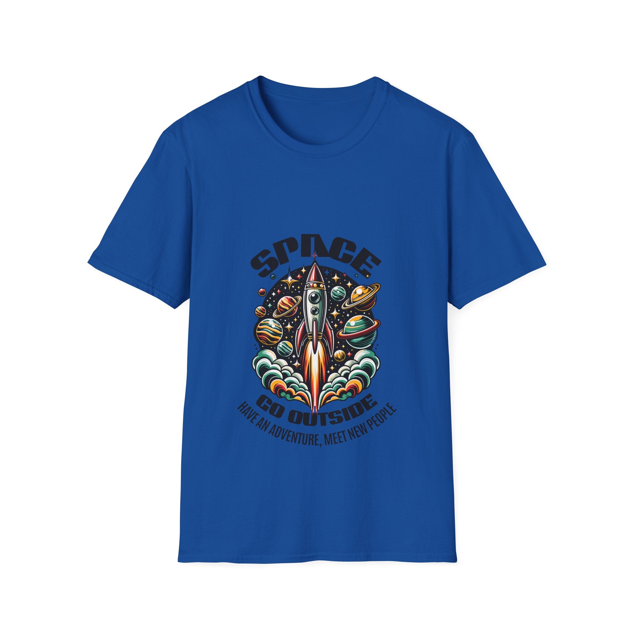 Space Unisex Softstyle T-Shirt