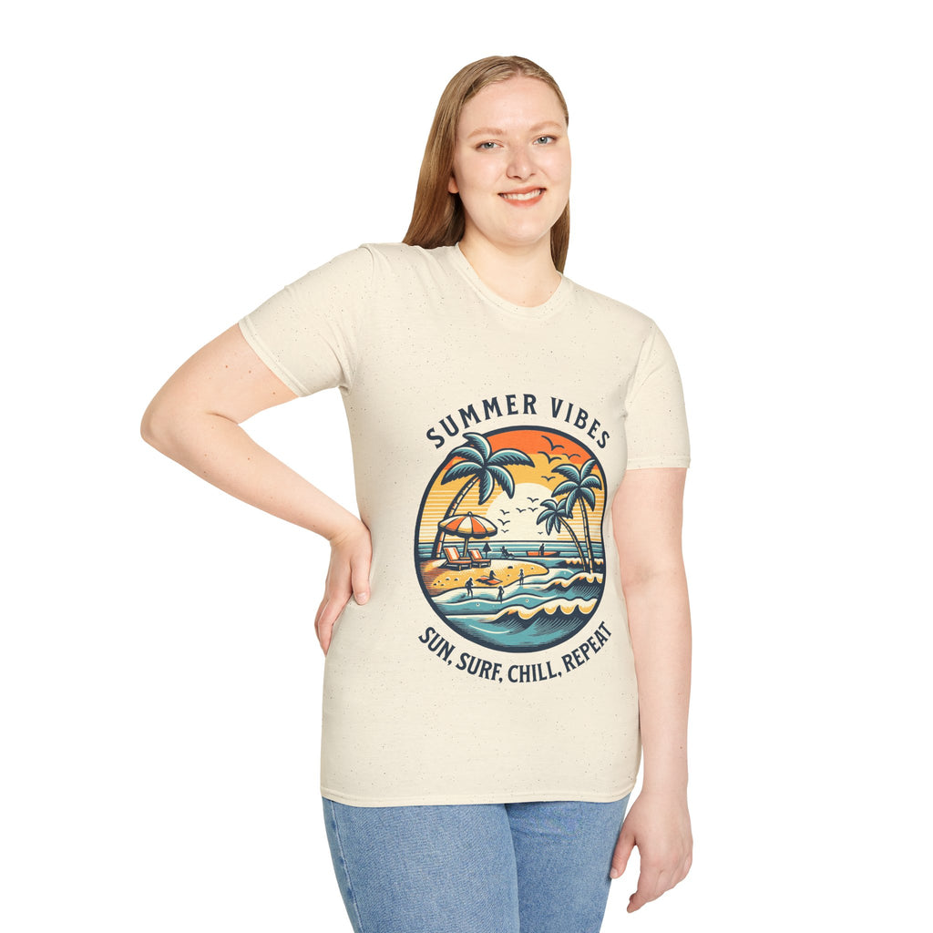 Summer Vibes Unisex Softstyle T-Shirt