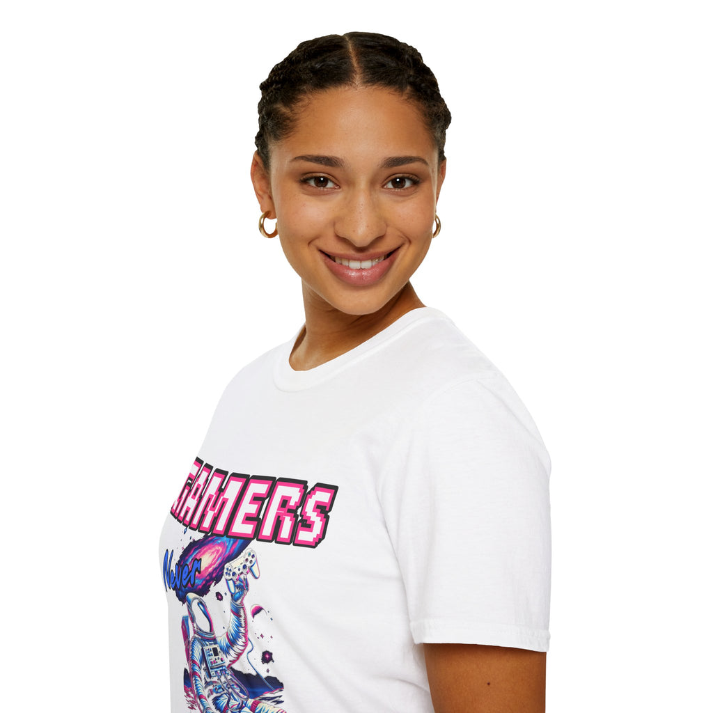 Gamers Never Sleep Unisex Softstyle T-Shirt