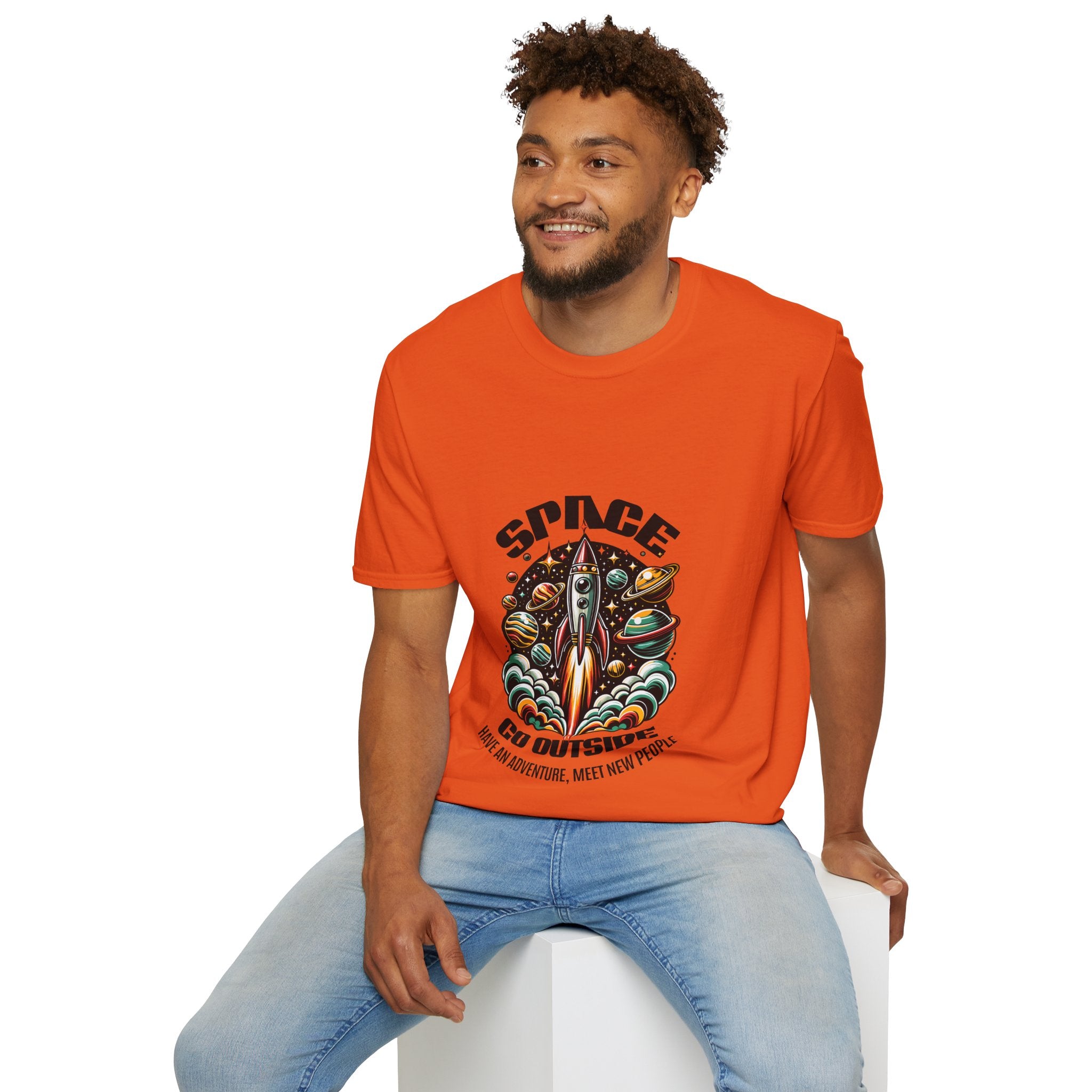 Space Unisex Softstyle T-Shirt