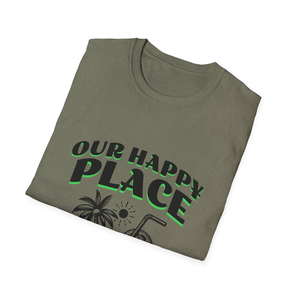 Happy Place Unisex Softstyle T-Shirt