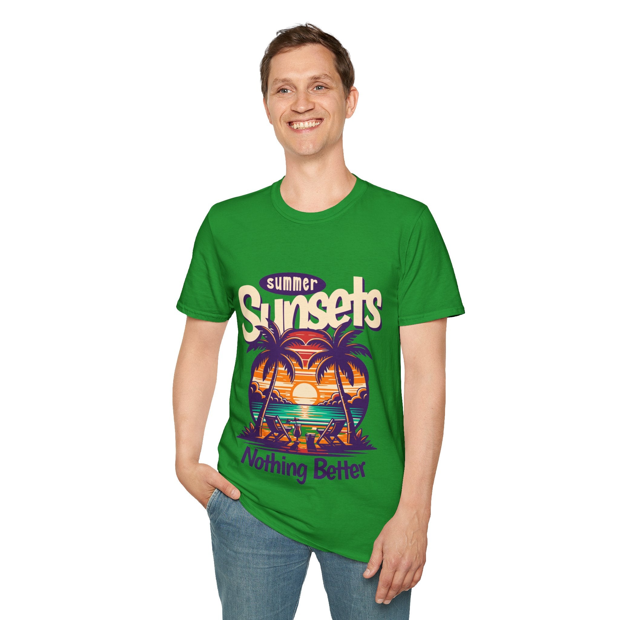 Summer Sunsets Unisex Softstyle T-Shirt