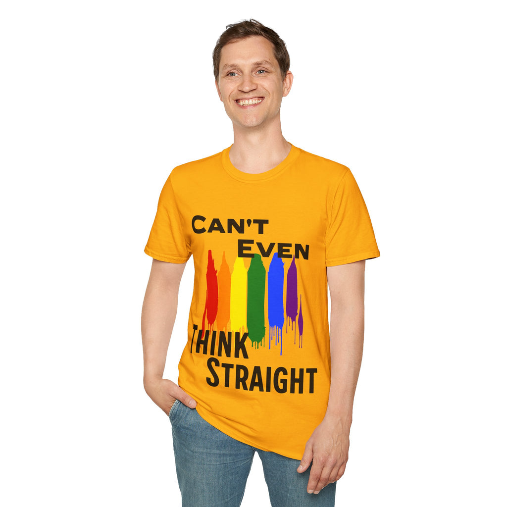 Think Straight Unisex Softstyle T-Shirt