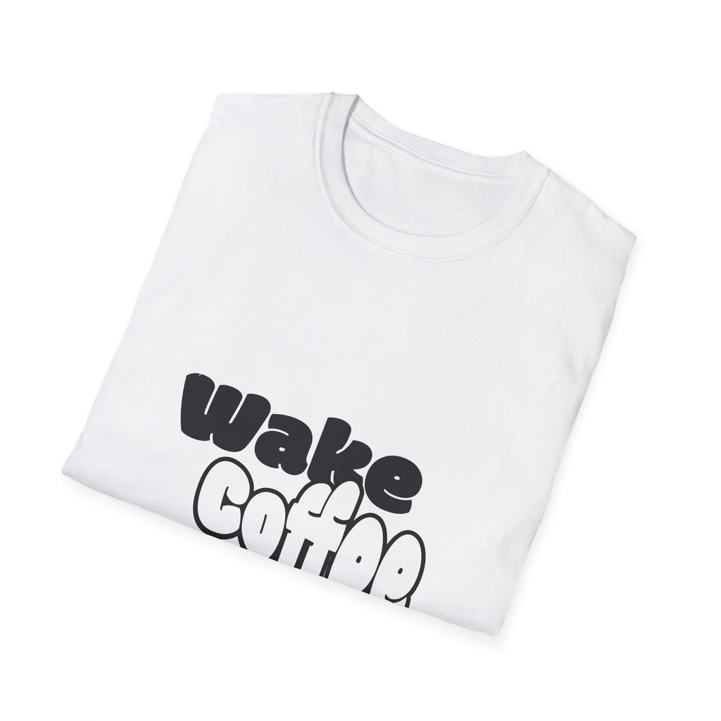 Wake Coffee Unisex Softstyle T-Shirt