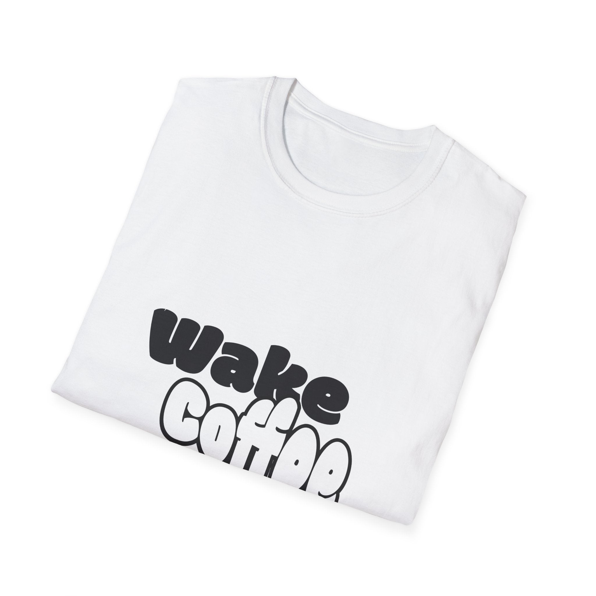 Wake Coffee Unisex Softstyle T-Shirt