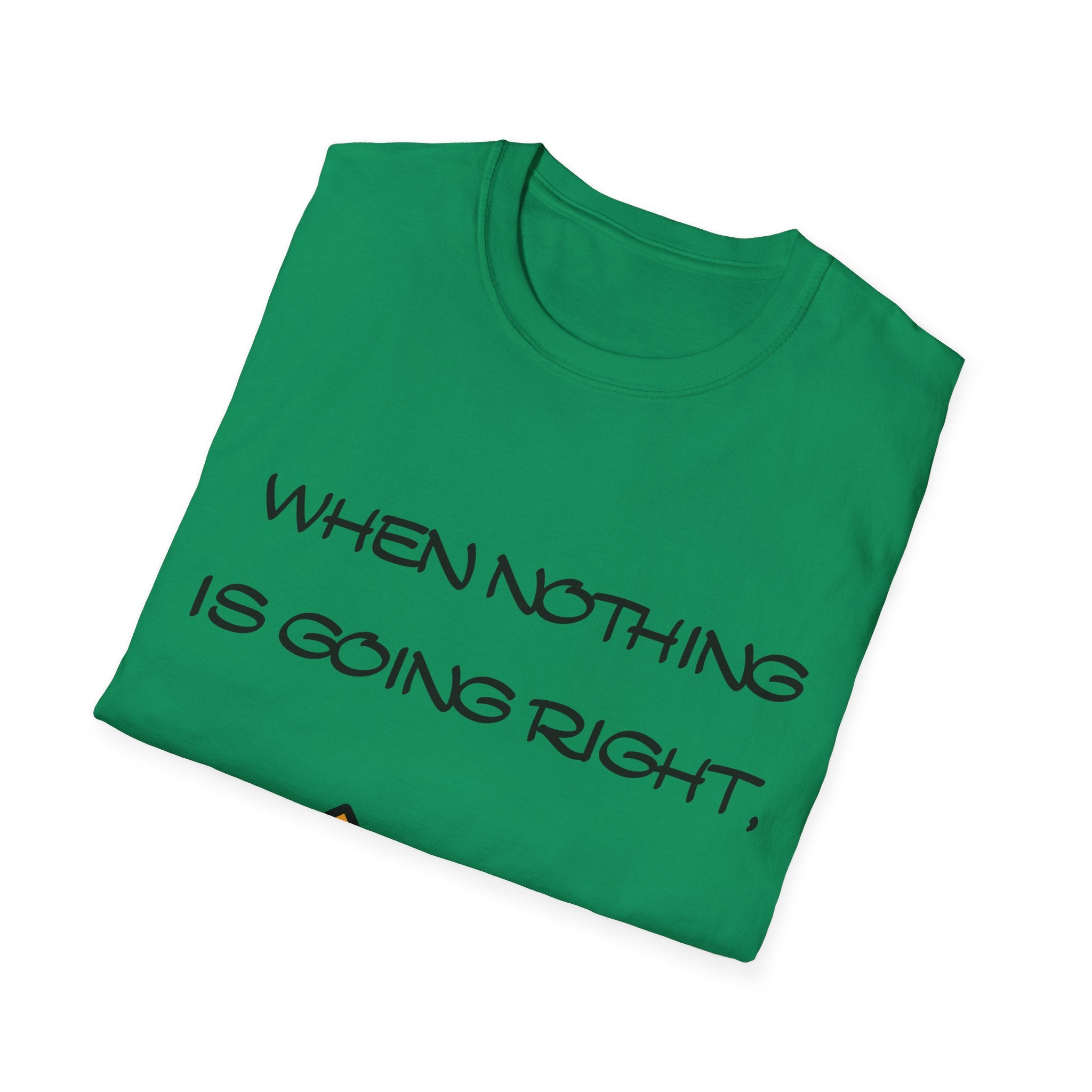 Make a Left Unisex Softstyle T-Shirt