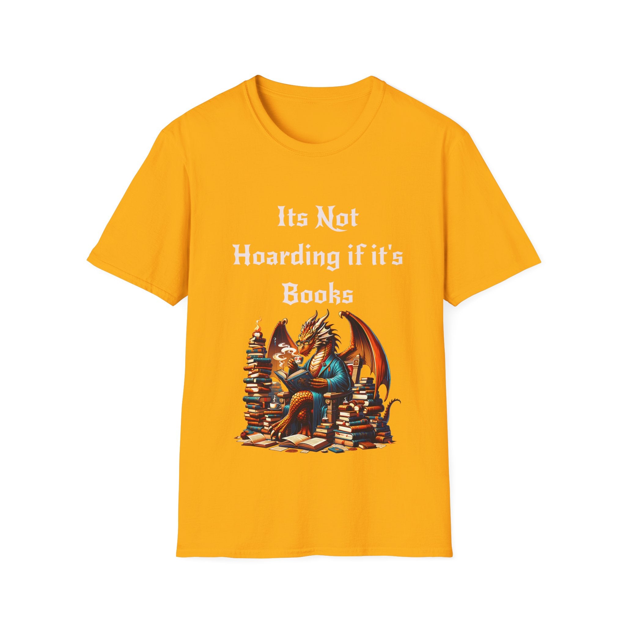 Hoarding Books Unisex Softstyle T-Shirt