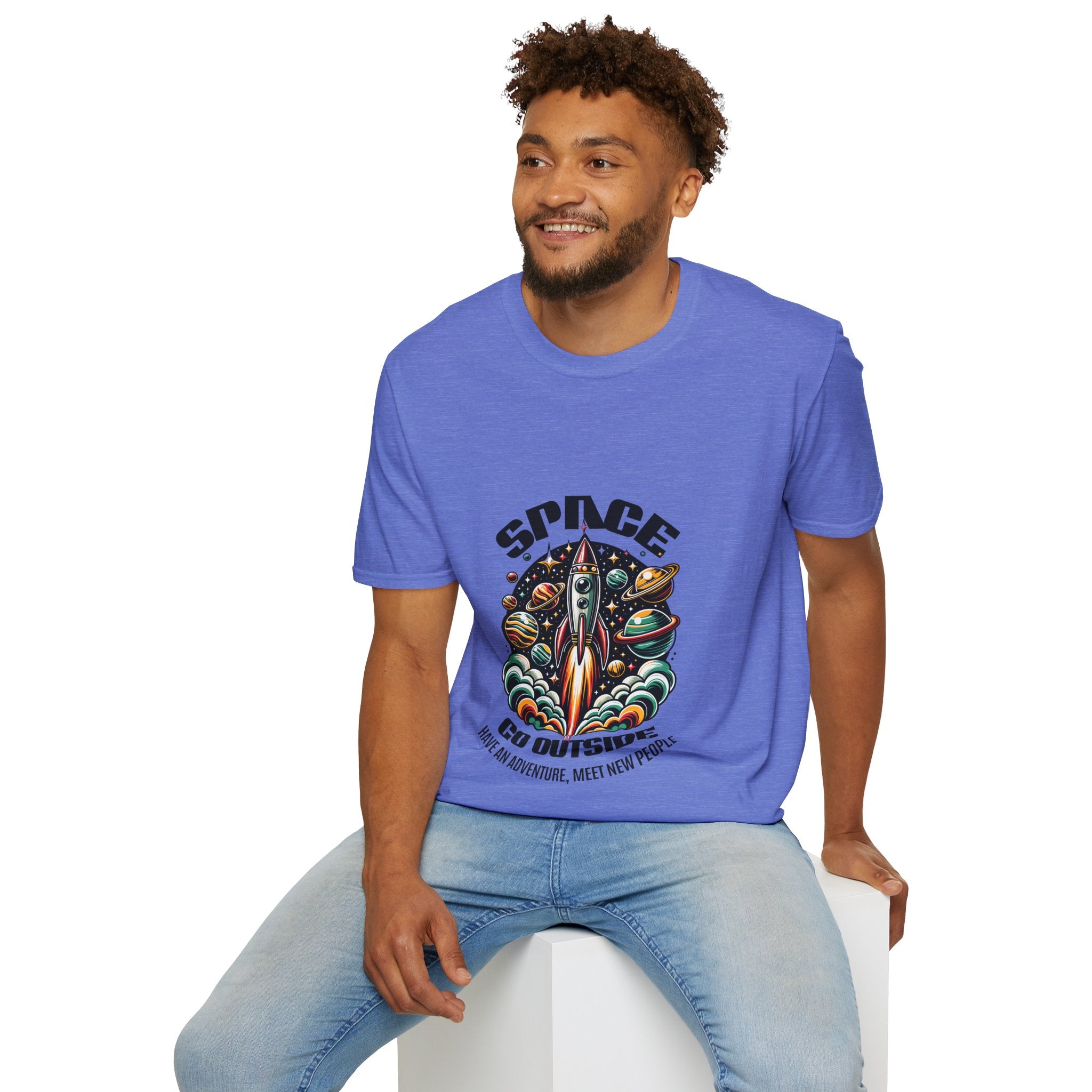 Space Unisex Softstyle T-Shirt