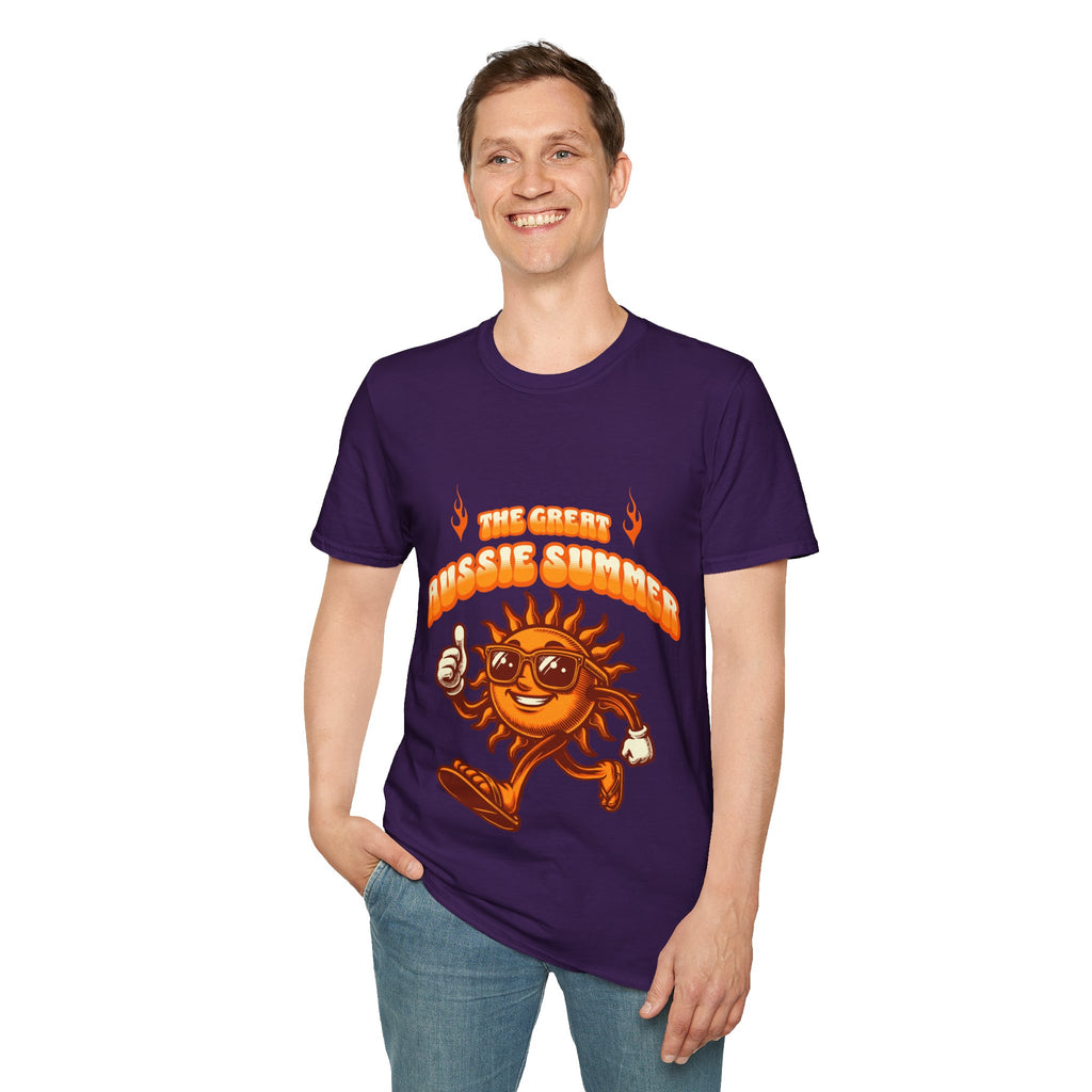 Aussie Summer Unisex Softstyle T-Shirt