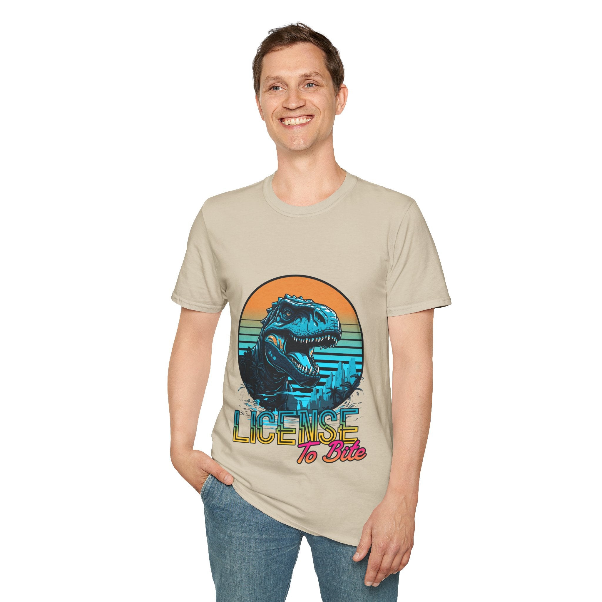 License to Bite Unisex Softstyle T-Shirt