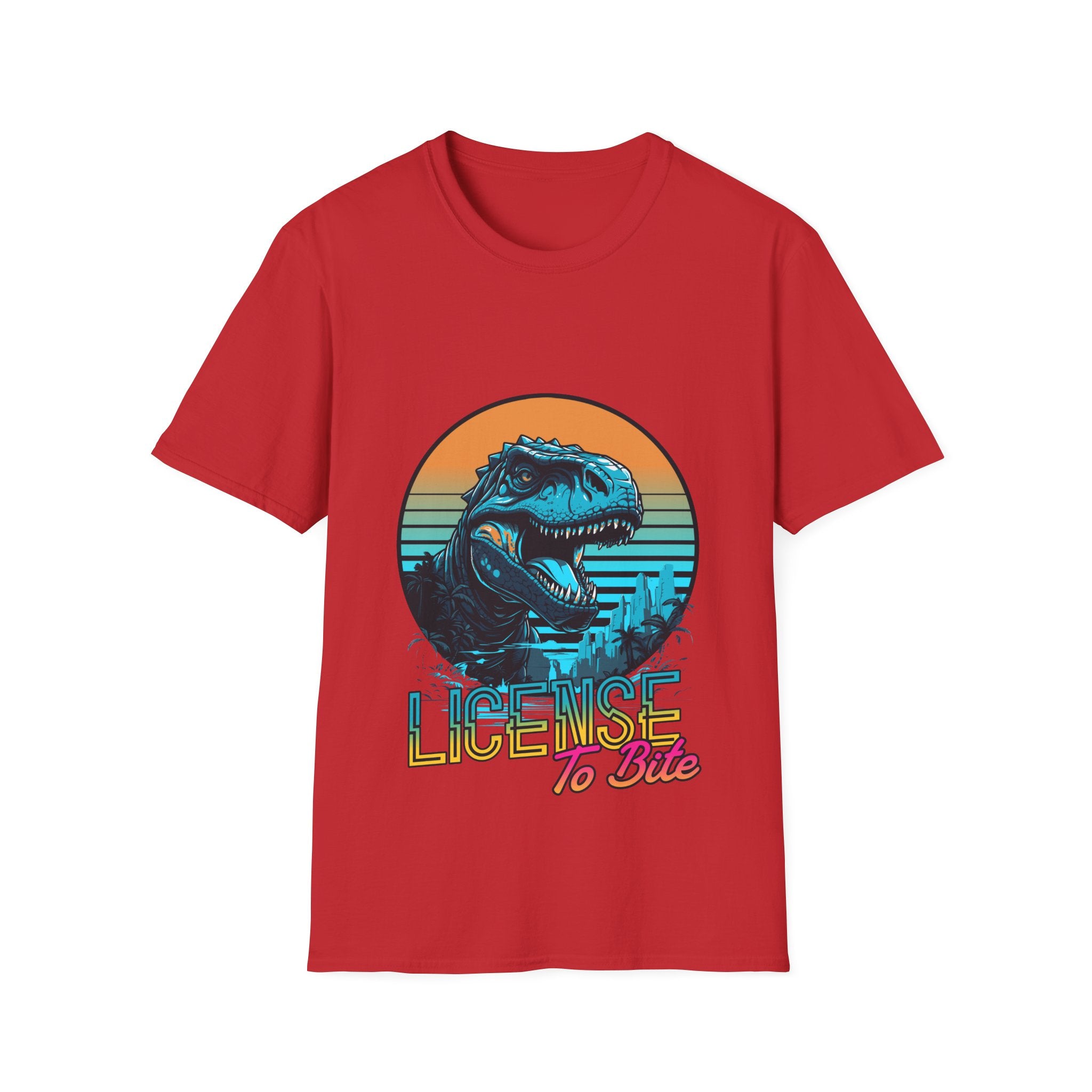 License to Bite Unisex Softstyle T-Shirt