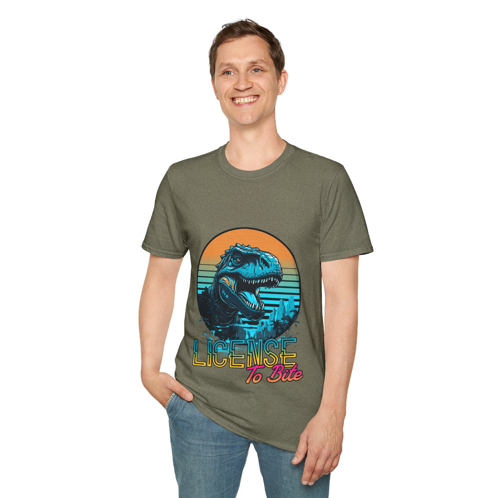 License to Bite Unisex Softstyle T-Shirt
