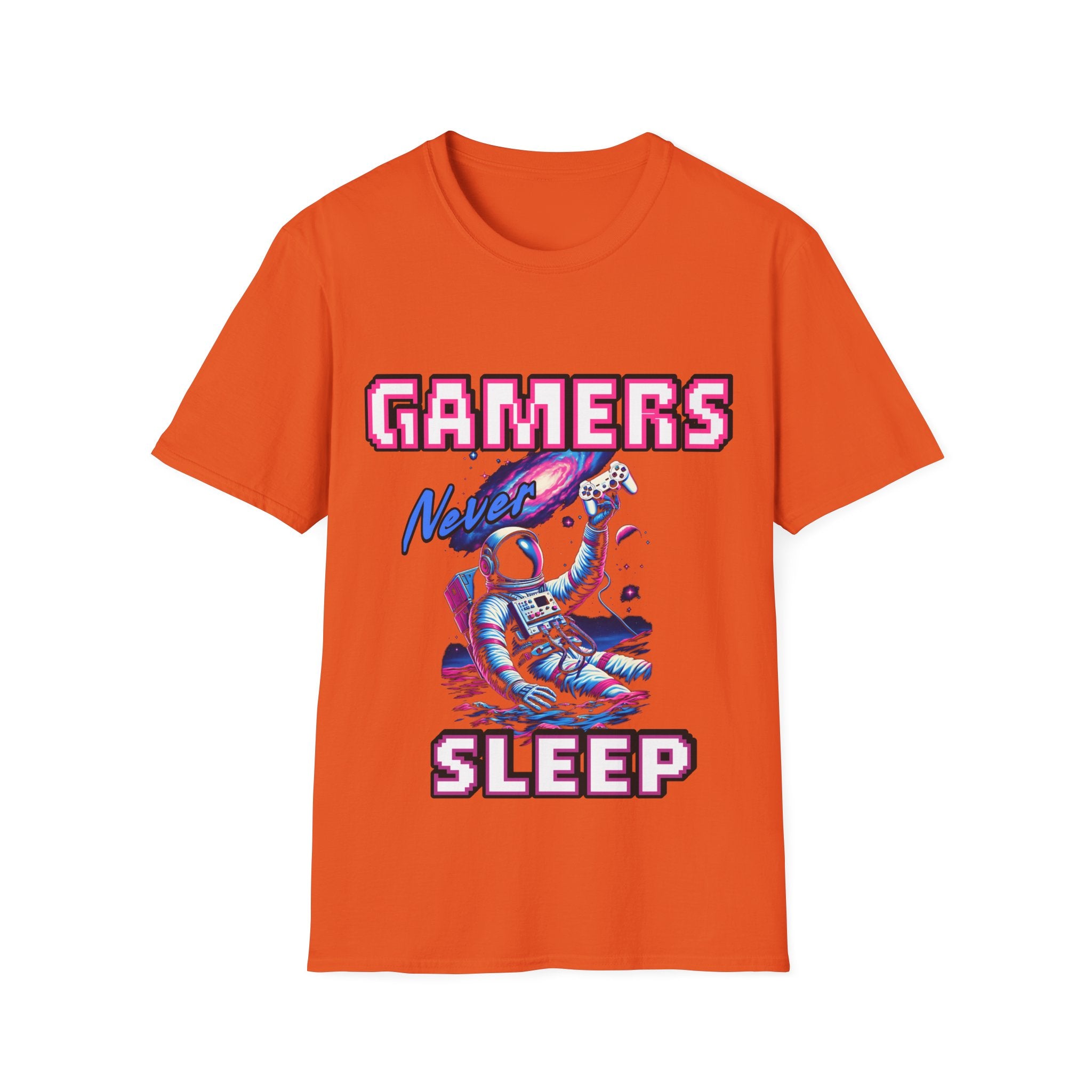 Gamers Never Sleep Unisex Softstyle T-Shirt