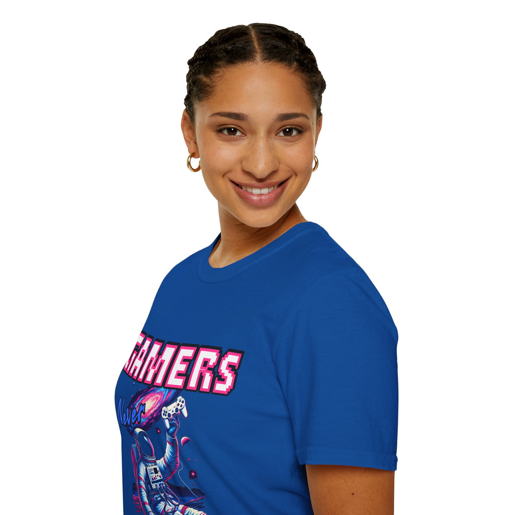 Gamers Never Sleep Unisex Softstyle T-Shirt
