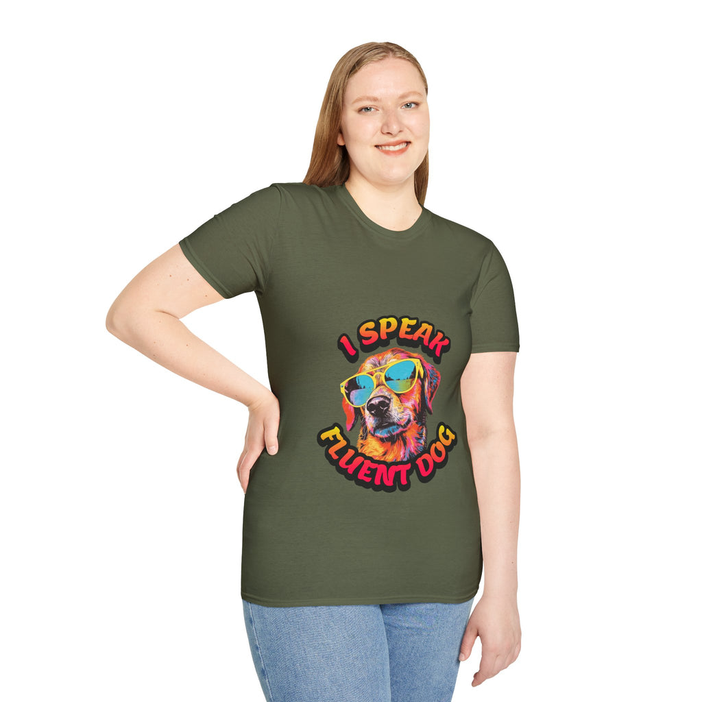 Fluent Dog Unisex Softstyle T-Shirt