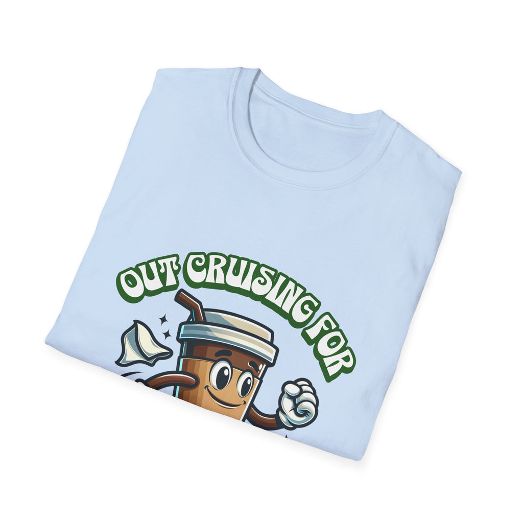 Cruising for Coffee Unisex Softstyle T-Shirt