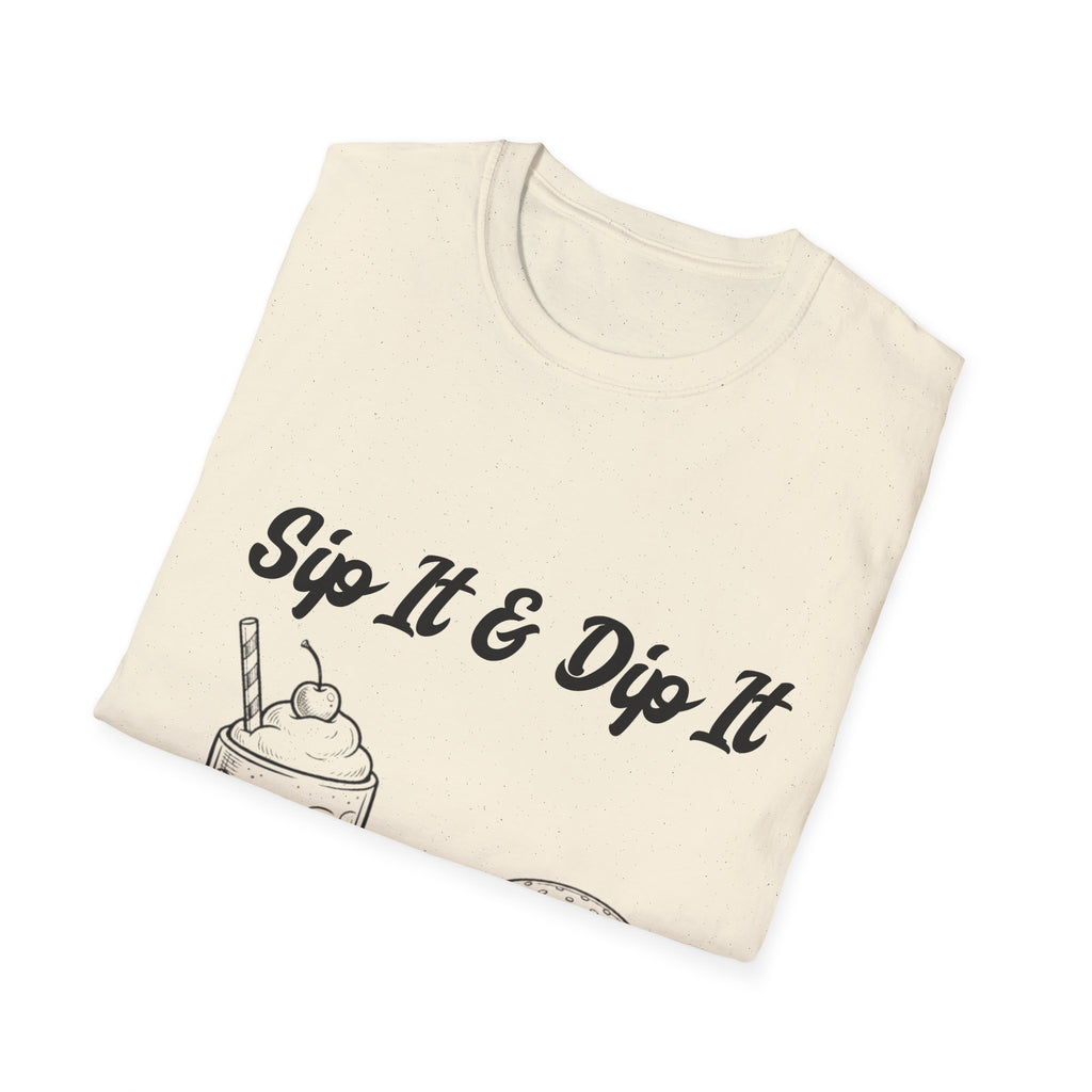 Sip it & Dip It Unisex Softstyle T-Shirt