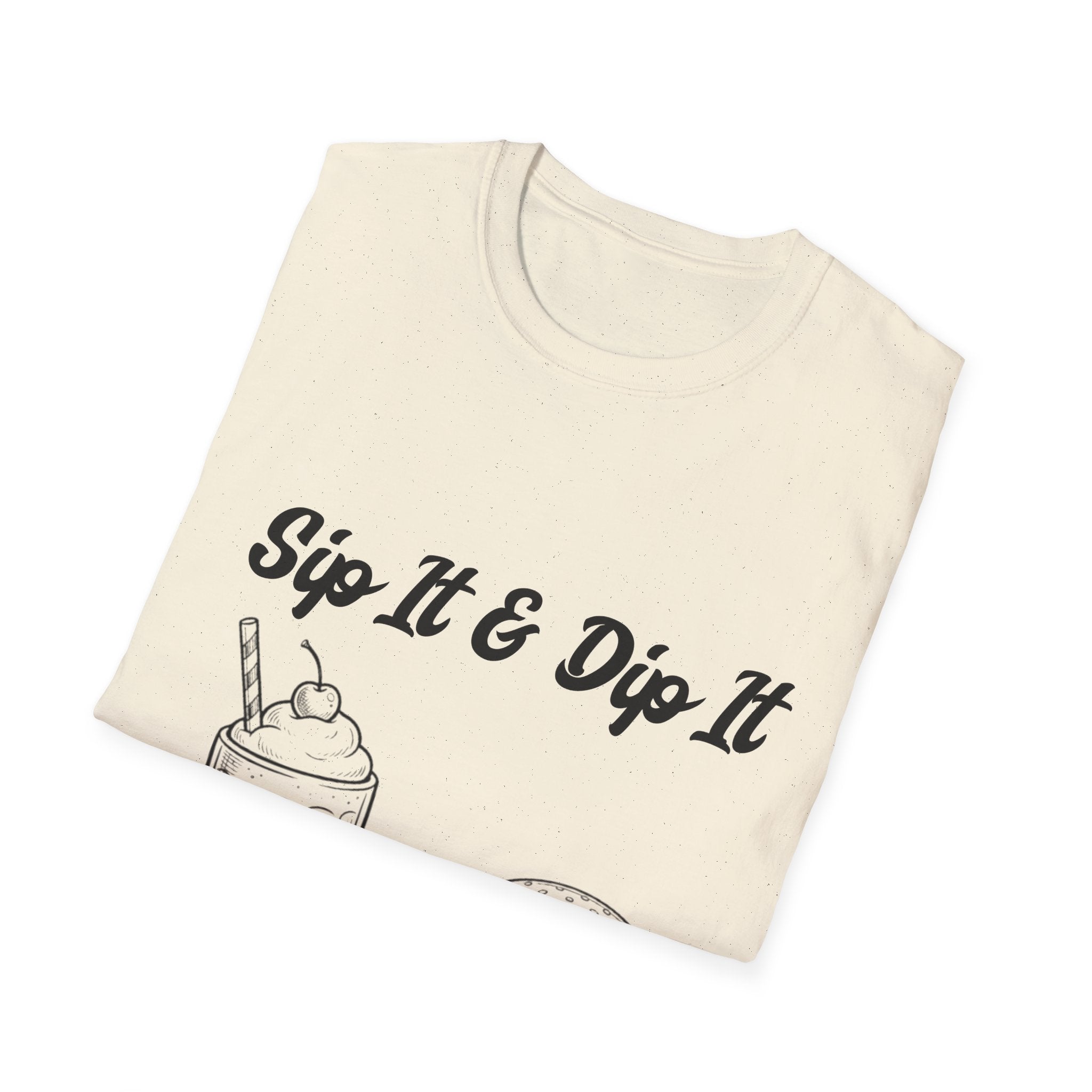 Sip it & Dip It Unisex Softstyle T-Shirt